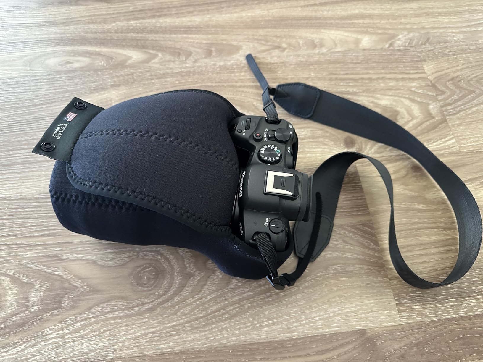 OP/TECH USA Soft Pouch - Compact digital camera case, lightweight accessories pouch, sleek neoprene sleeve for DSLR customer photo 1