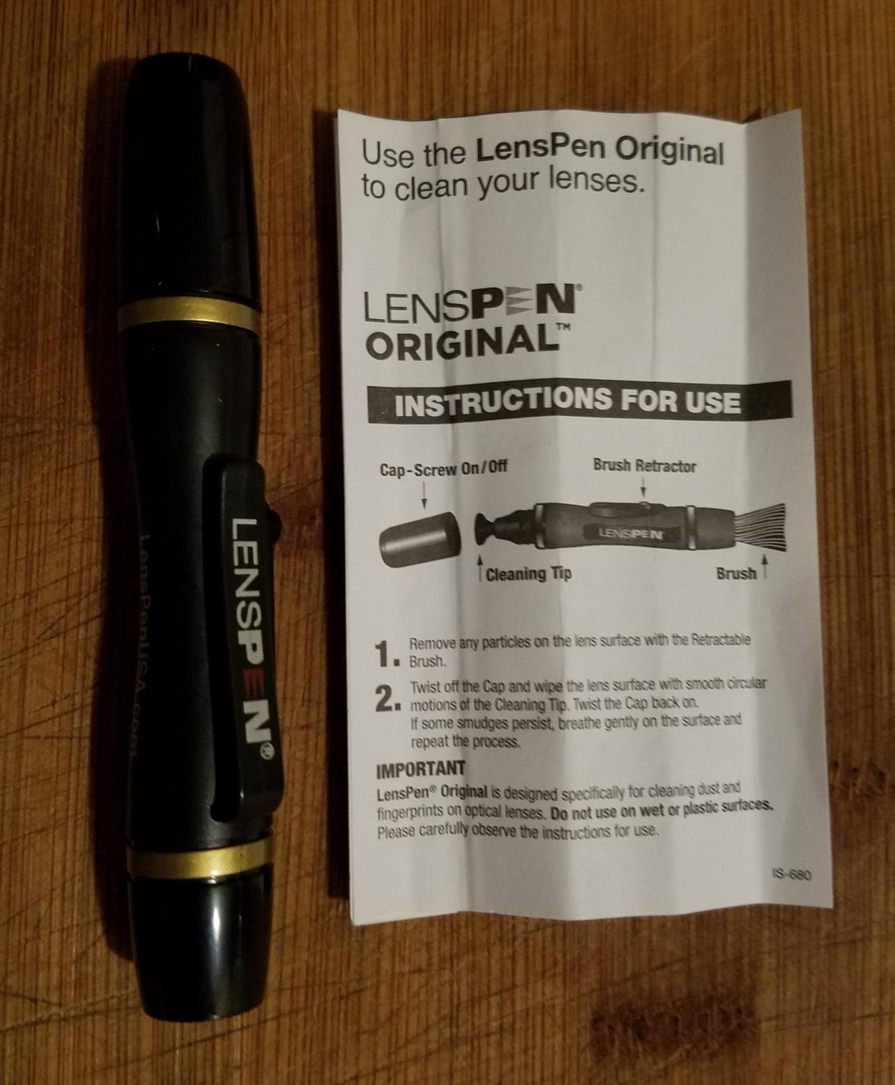 LensPen NLP-1, Black | Retractable Dust Removal Brush, Non-Liquid Cleaning Element, 12mm Round Cleaning Tip, 11cm Long customer photo 2