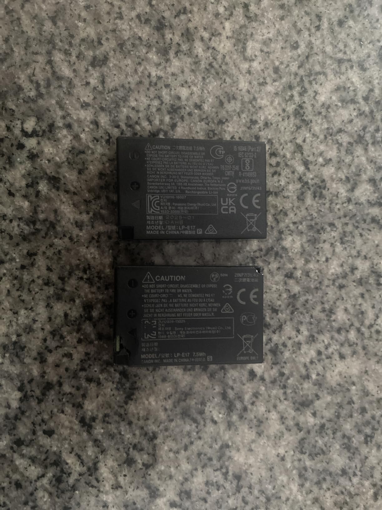 Canon Battery Pack LP-E17 | 1040mAh Lithium-Ion battery with 7.2V output for Rebel cameras, mirrorless cameras and DSLR photography customer photo 2