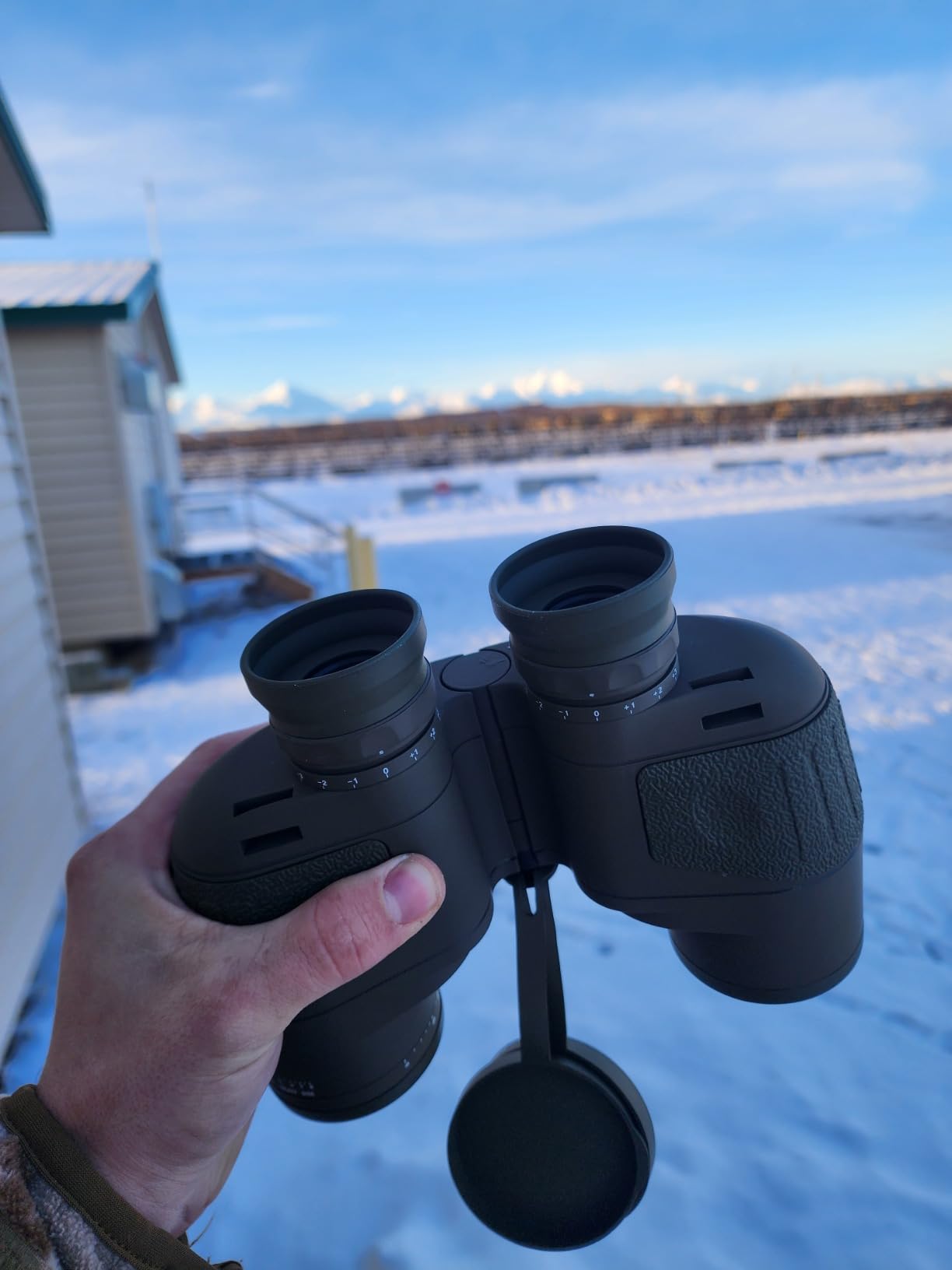 USCAMEL 10X50 Marine Binoculars for Adults: Binoculars for Sailing Boating | Professional Waterproof Binoculars with Rangefinder Compass for Adults Boating Fishing Navigation Hunting Bird Watching customer photo 2
