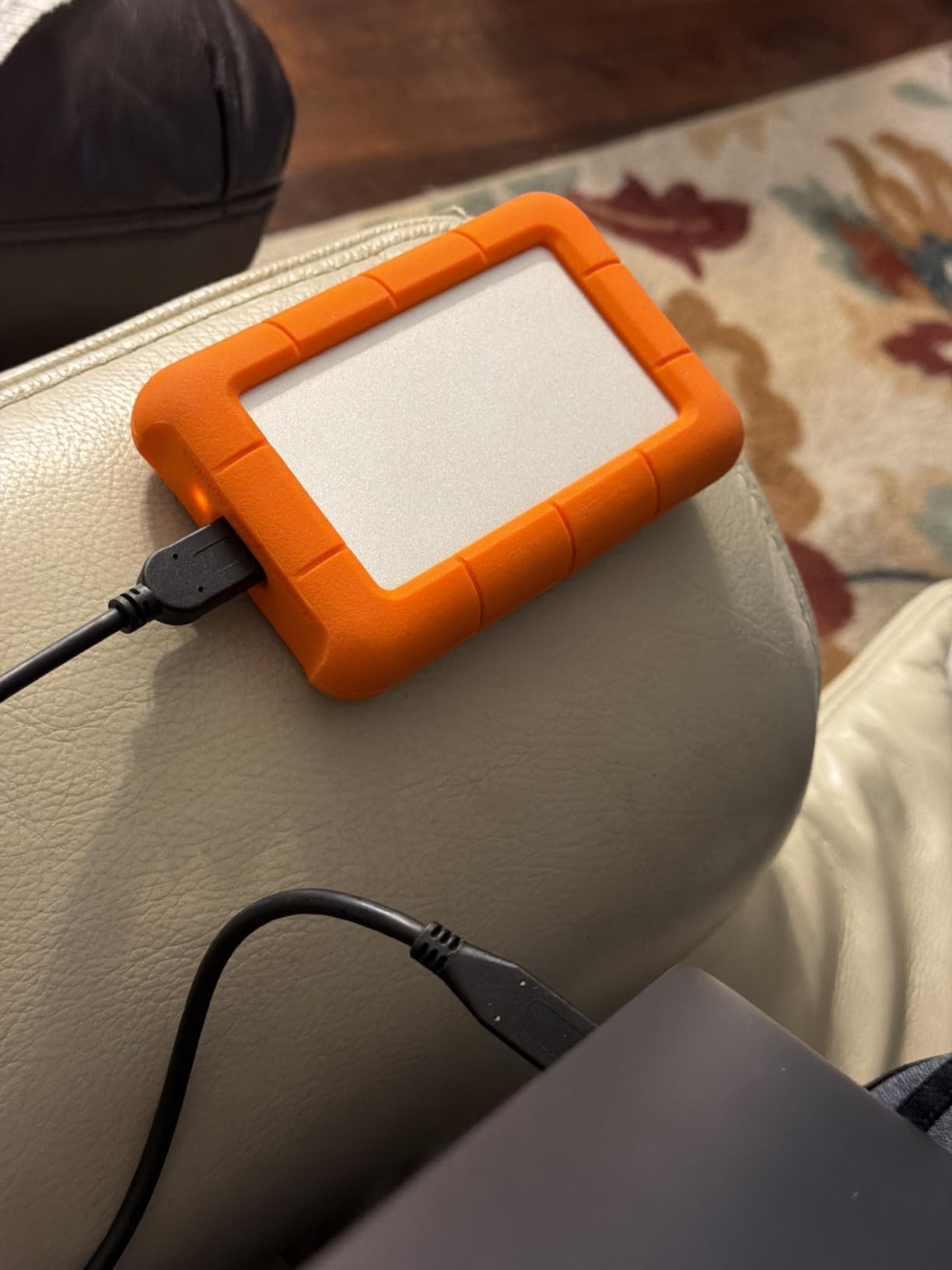 LaCie Rugged Mini Portable External Hard Drive, 4TB, 2.5