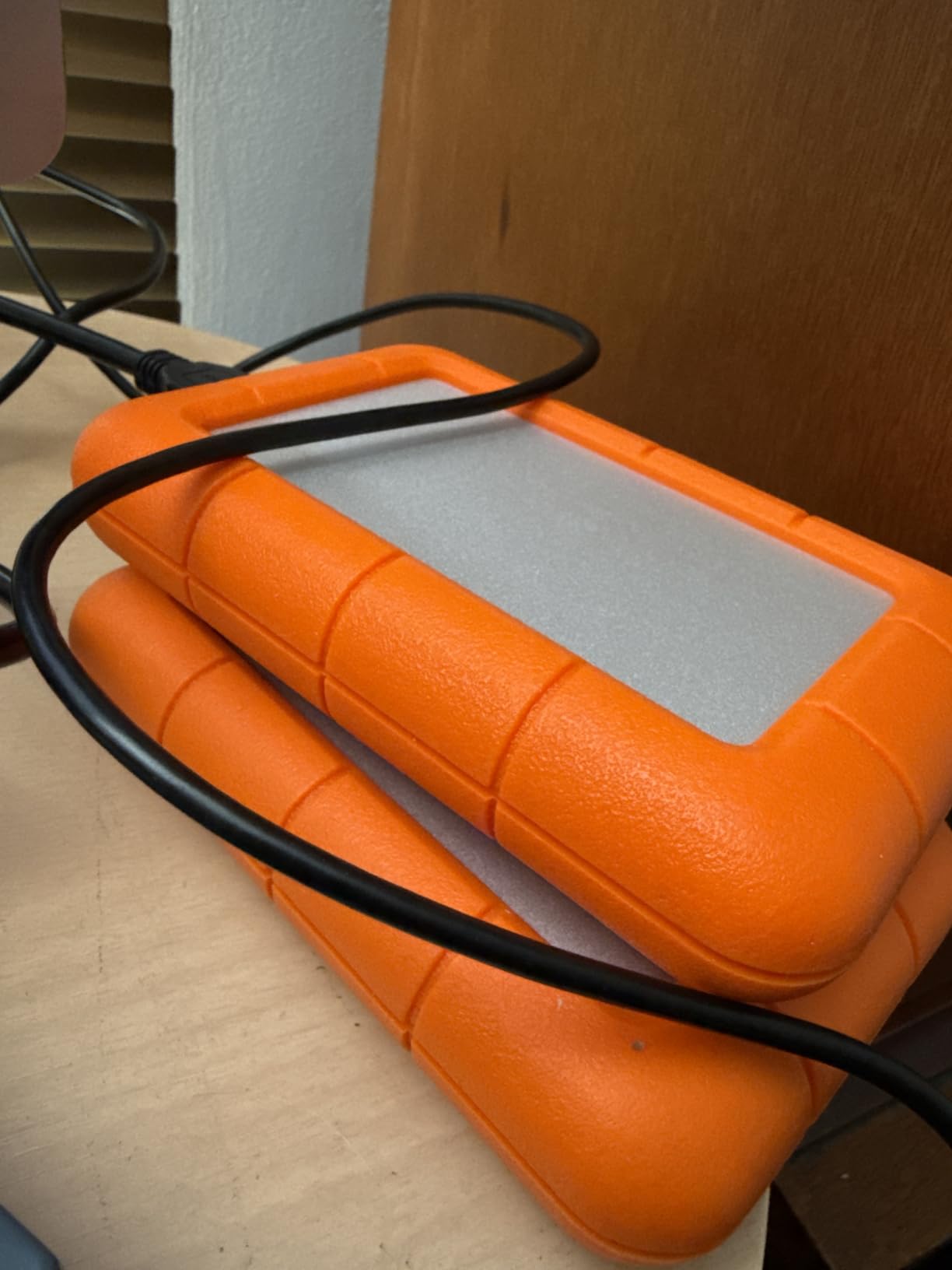 LaCie Rugged Mini Portable External Hard Drive, 4TB, 2.5