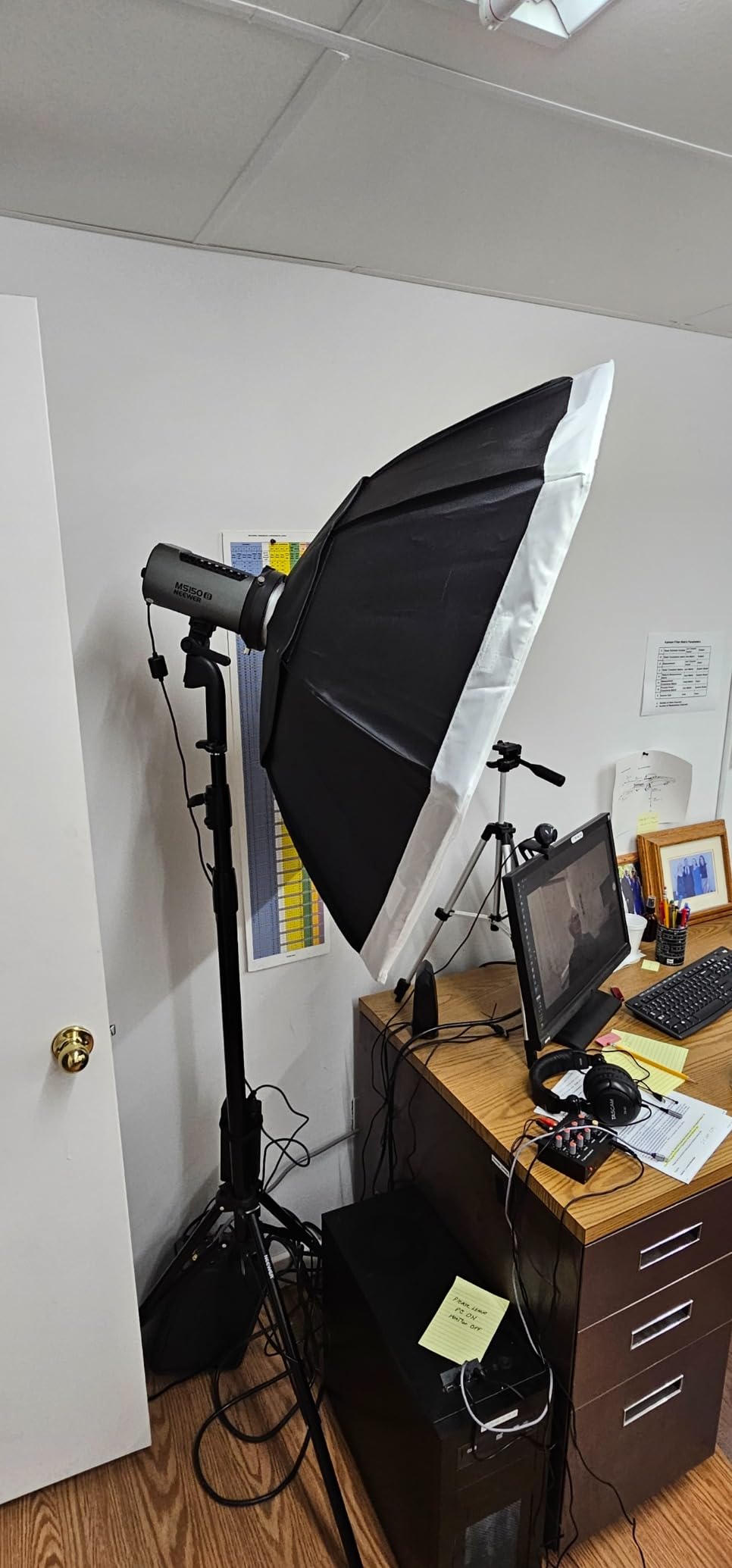Godox Octagon Softbox 37 inch/95cm, Octabox Softbox for Strobe Lighting, Bowens Mount Photography Light Diffuser & Modifier, Godox Octagon Softbox Compatible for Studio, Portrait & Product Shooting customer photo 1