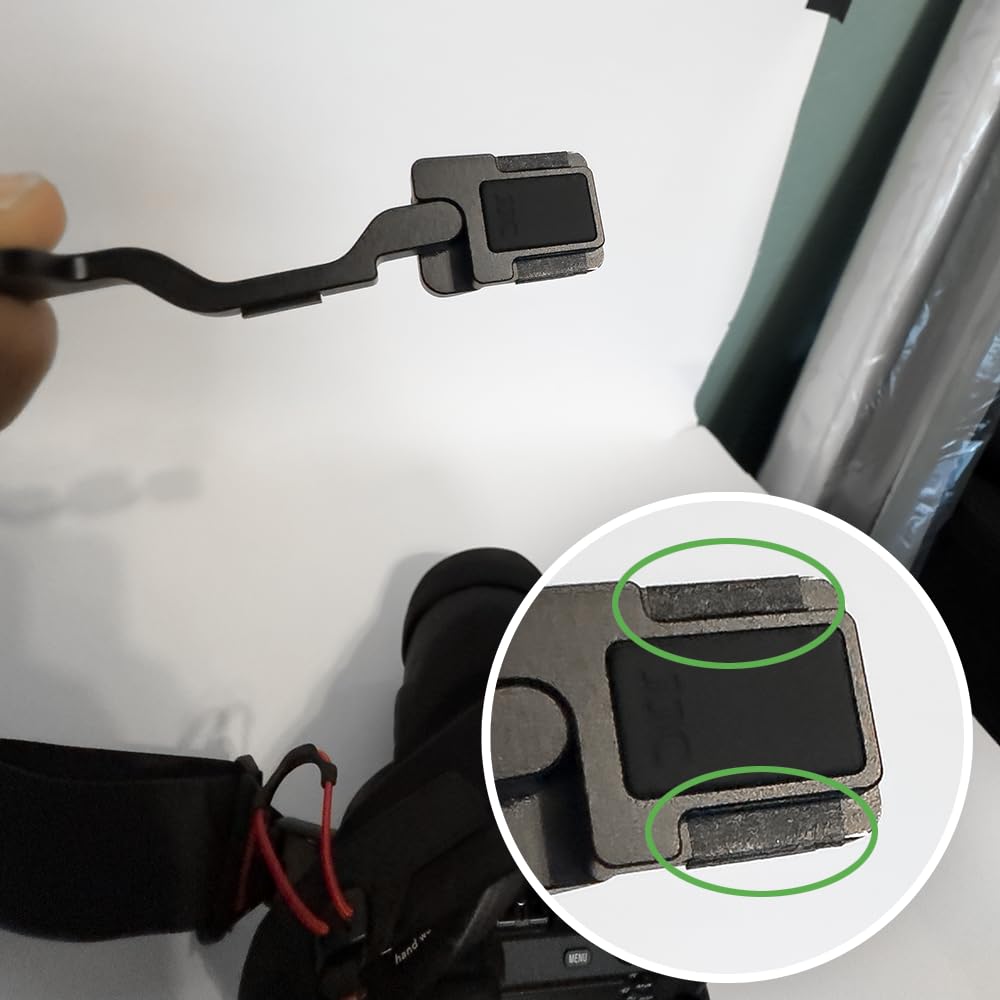 X100VI Metal Thumb Up Grip for Fujifilm X100VI XE4 XE3 X100V X100F X100T Aluminum Alloy Thumb Rest Support, with Silicone Pad, Not Affected The Use of Thumb Wheel customer photo 1