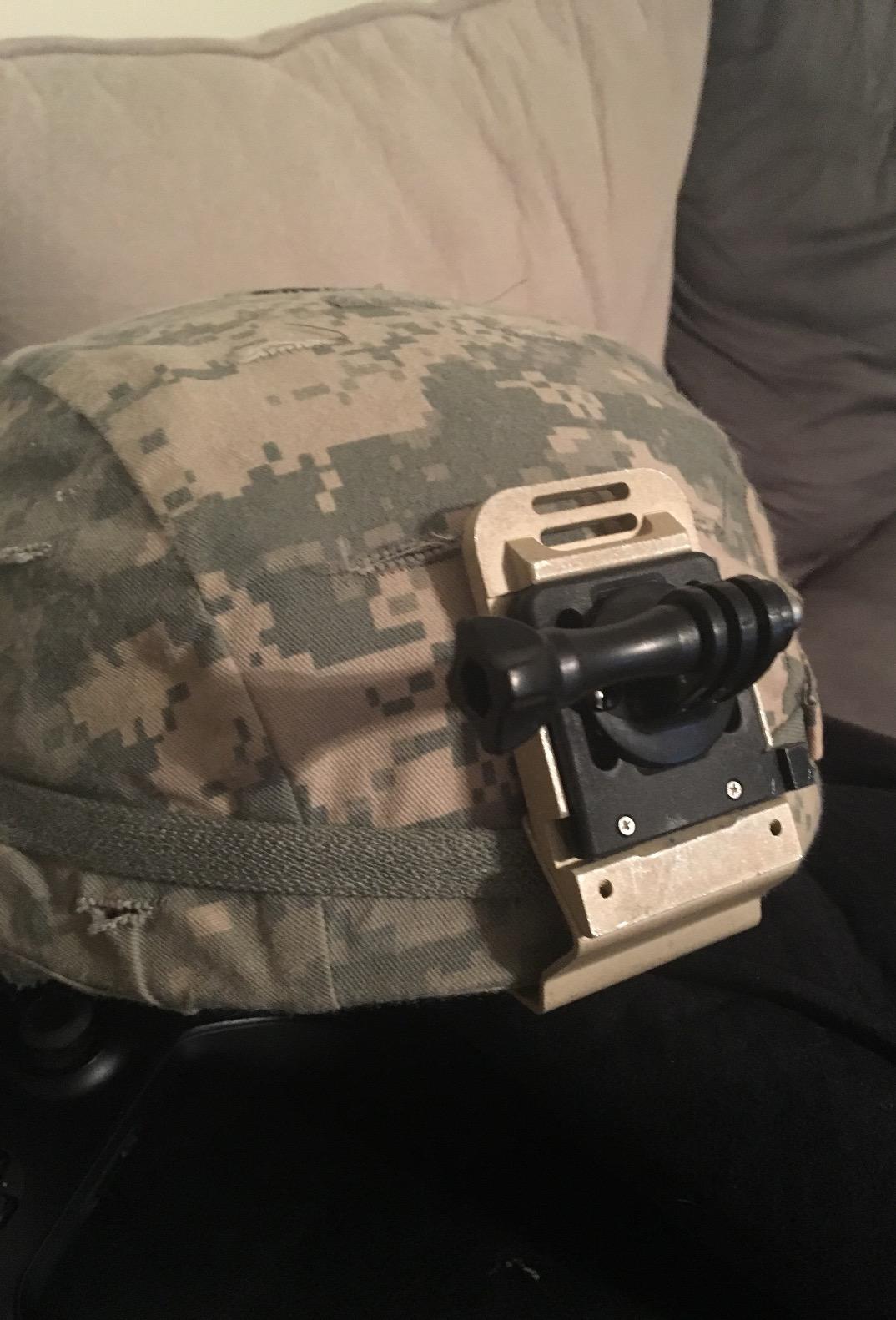 NVG Tactical Helmet Accessories Front Bracket Mount for Fast MICH Action Camera customer photo 1