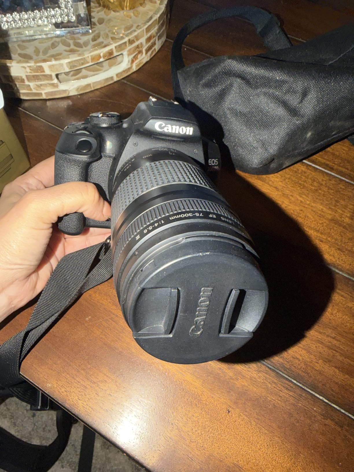 Canon EF 75-300mm f/4-5.6 III Telephoto Zoom Lens for Canon SLR Cameras, 6473A003 (Renewed) customer photo 2