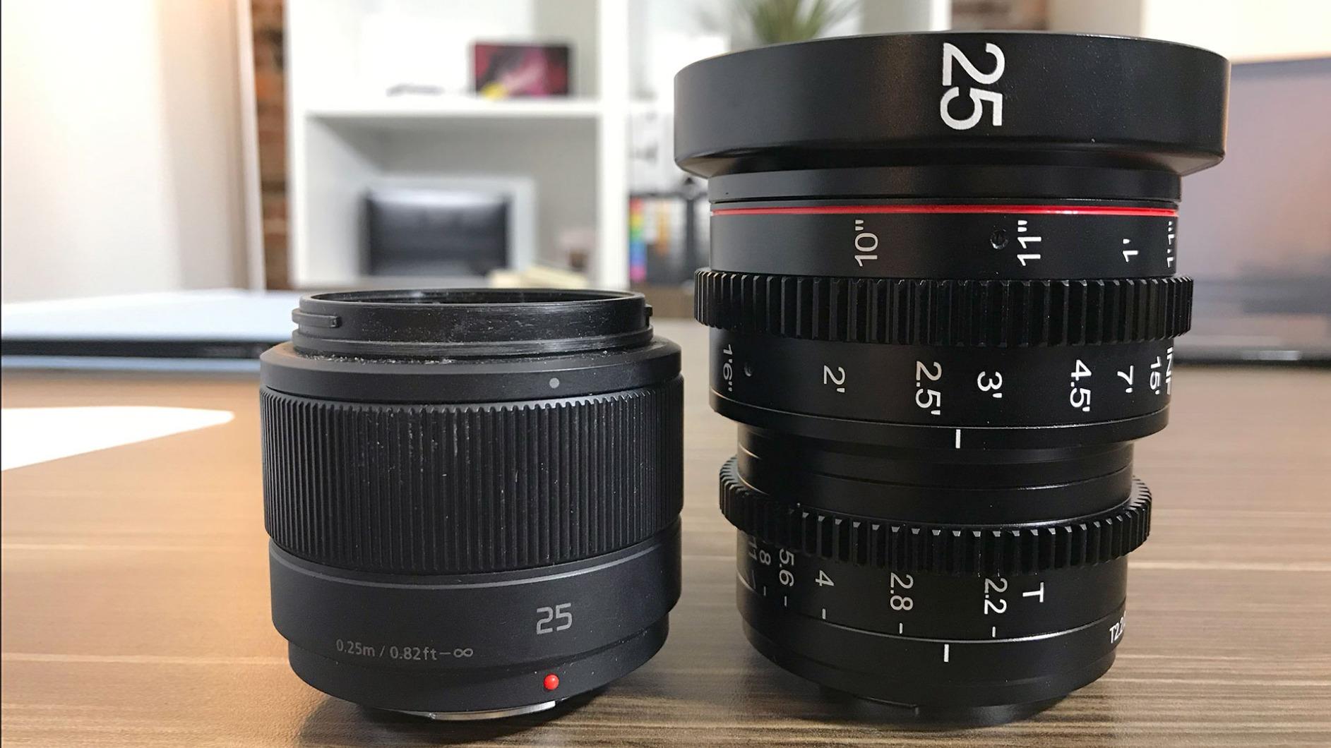 Meike 25mm T2.2 Large Aperture Manual Focus Low Distortion 4K Mini Cine Lens for Micro Four Thirds MFT M43 Mount Compatible with Olympus Panasonic Lumix Cameras and BMPCC 4K Zcam E2 GH5 GH6 GH7 customer photo 2