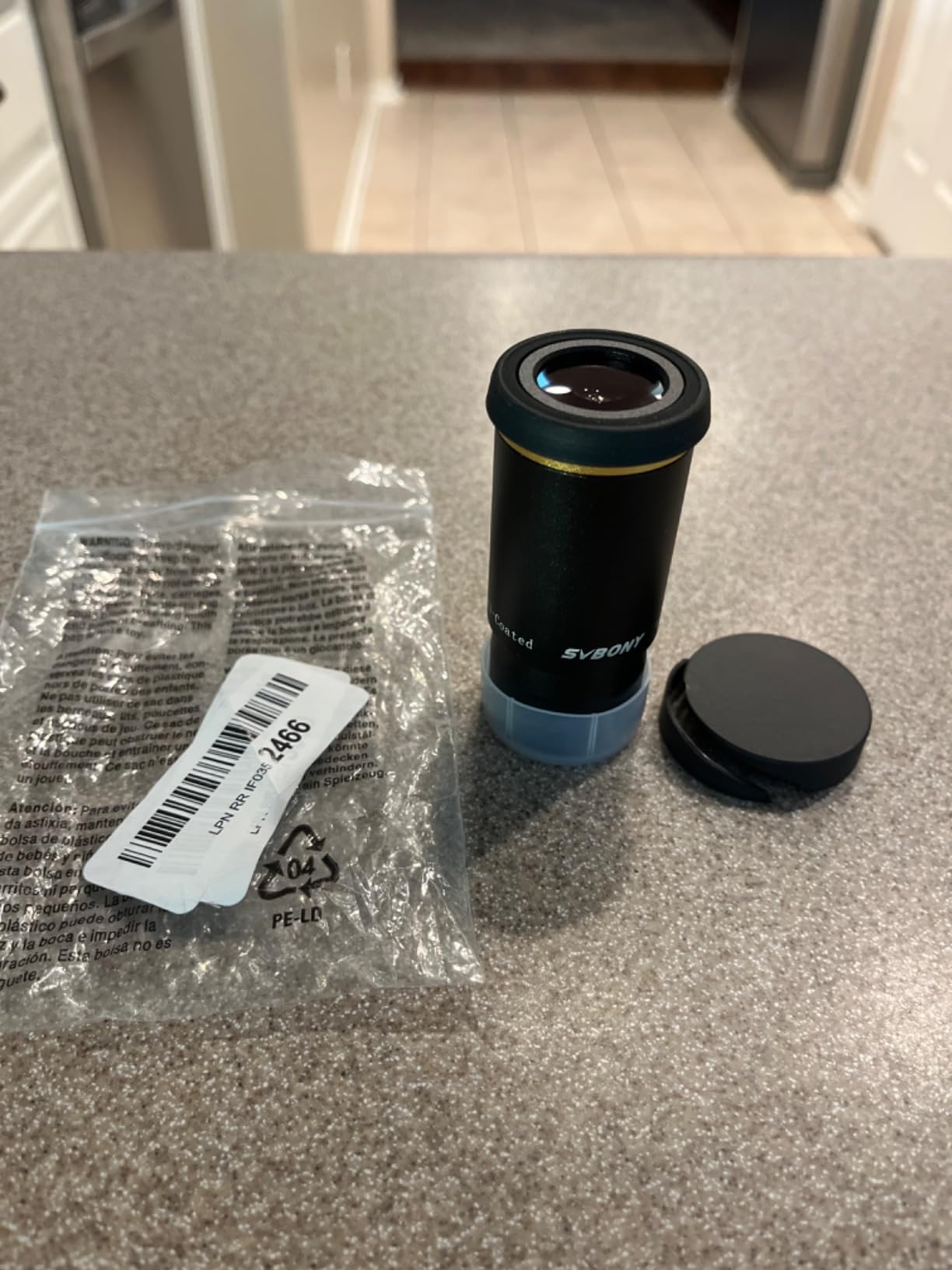 SVBONY Telescope Eyepiece 6mm, Gold Line Eyepiece 66° Ultra Wide Angle Lens customer photo 2