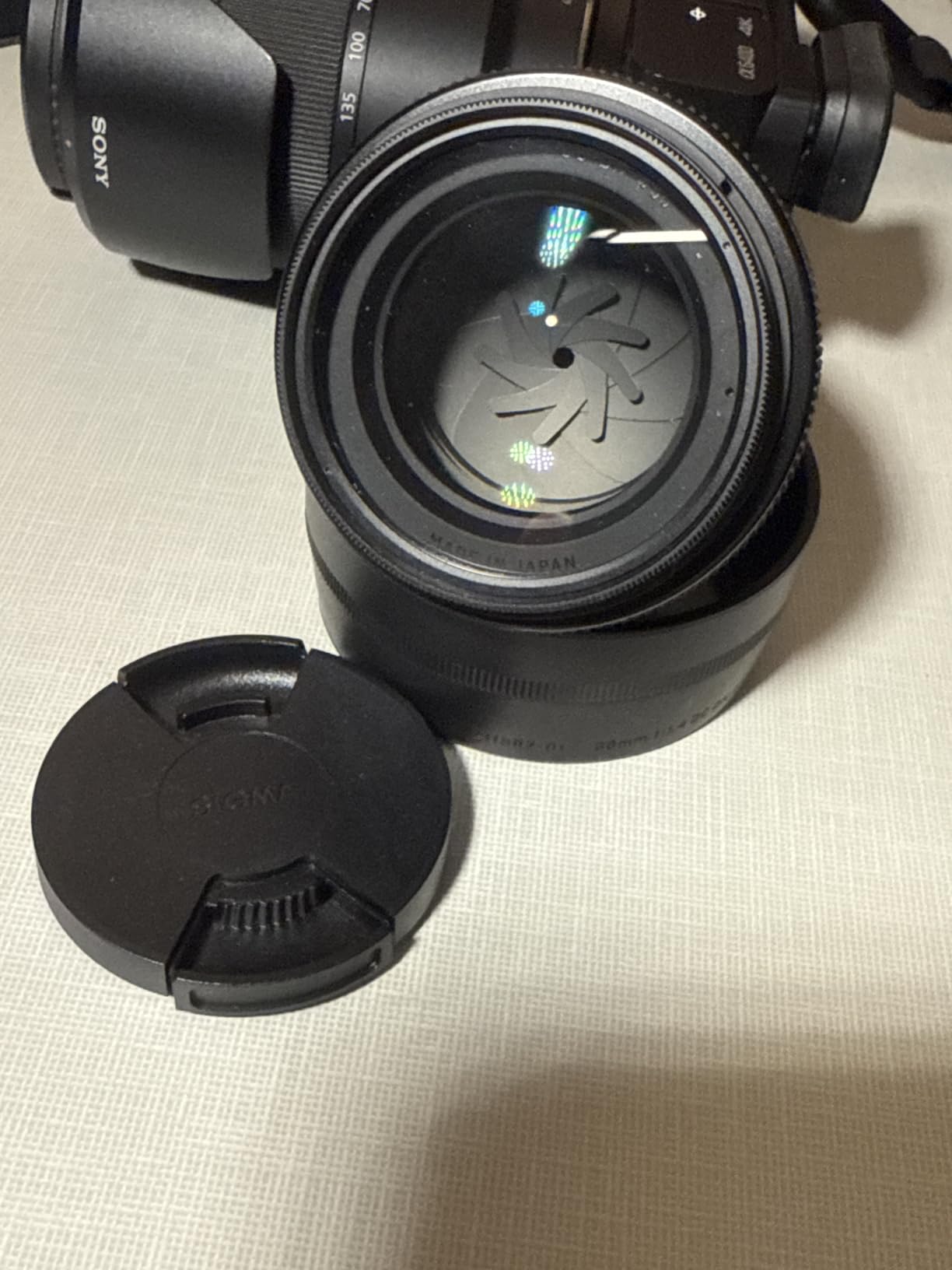 Sigma 56mm f/1.4 DC DN Contemporary Lens for E-Mount Sony (351965) customer photo 1