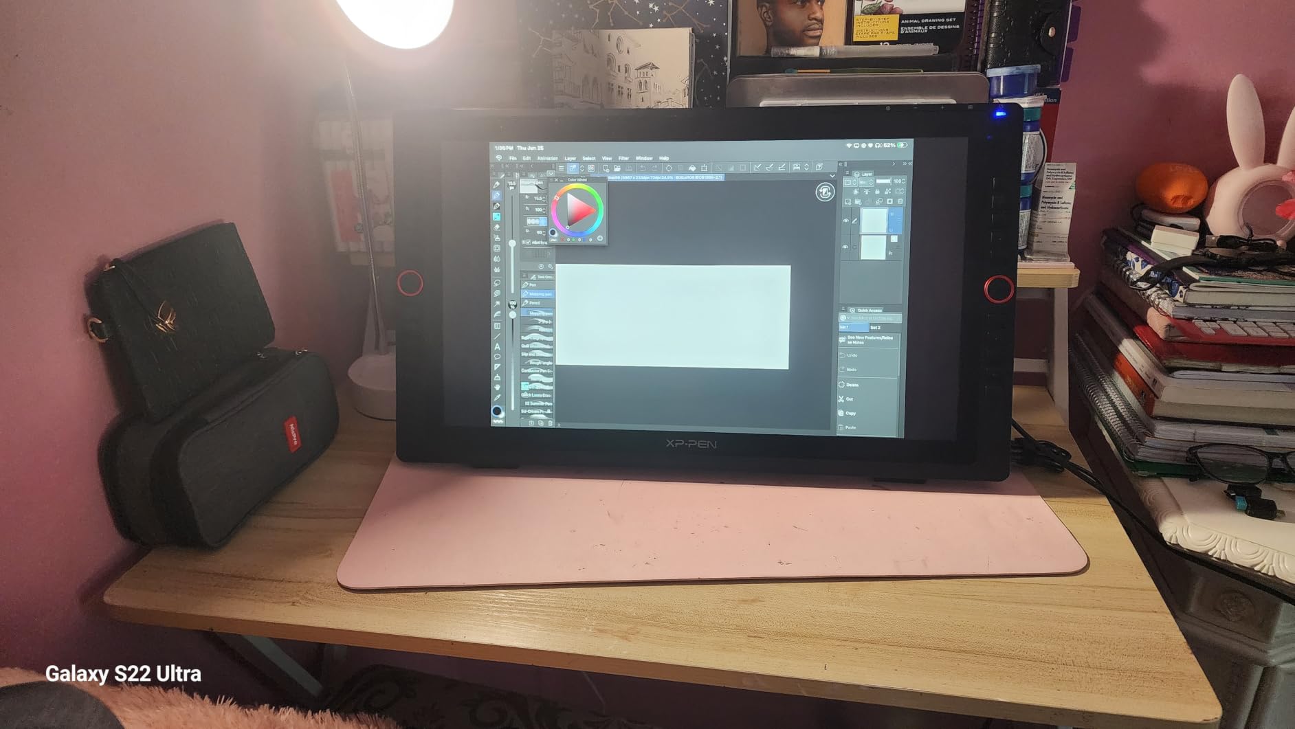 15.6 inch Drawing Tablet with Screen XPPen Artist 15.6 Pro Tilt Support Graphics Tablet Full-Laminated Red Dial (120% sRGB) Drawing Monitor Display 8192 Levels Pressure Sensitive & 8 Shortcut Keys customer photo 2