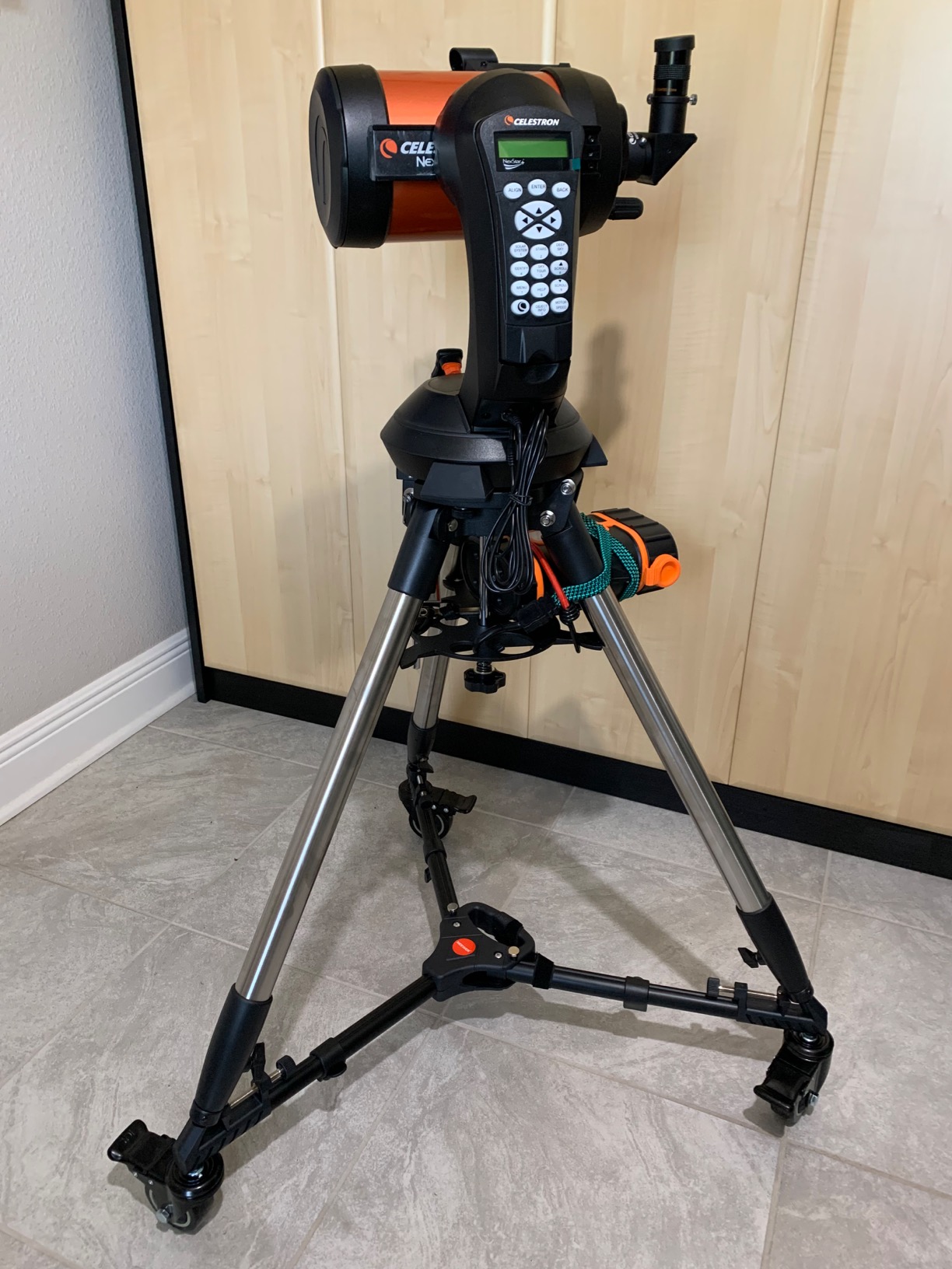 NEEWER Photography Tripod Dolly | Heavy Duty, 50lb Capacity, Tripod Wheels with 3