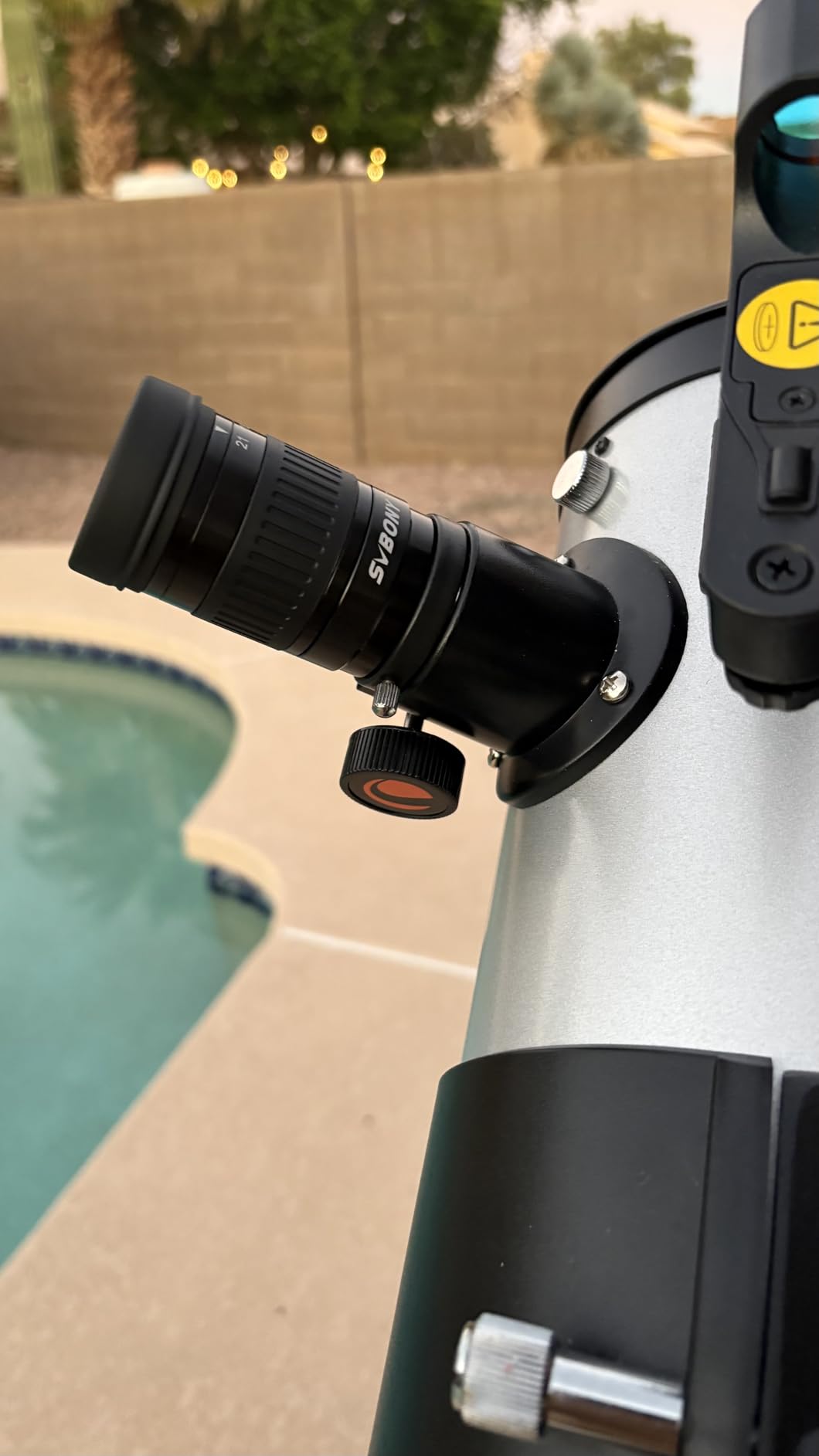 SVBONY SV135 Zoom Eyepiece, Zoom 7 to 21mm 1.25 inch Telescope Eyepiece customer photo 1
