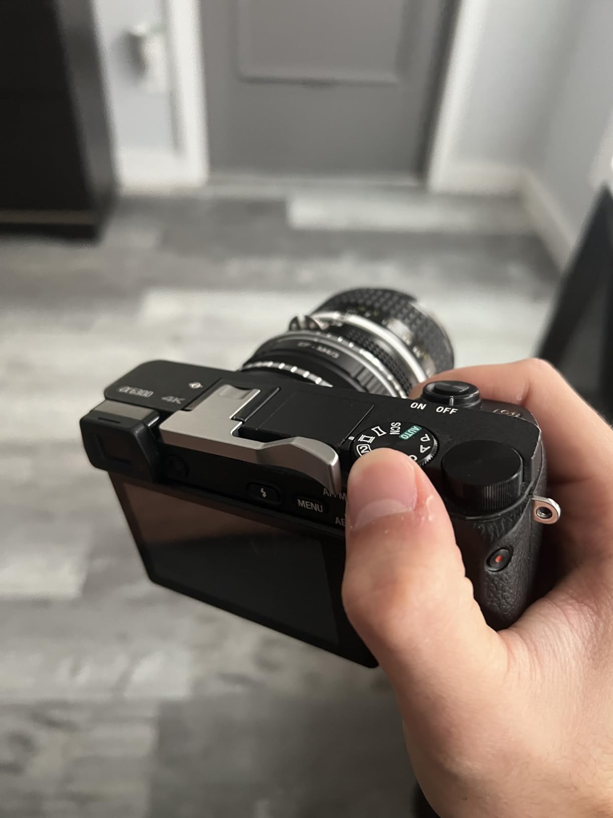 THB-GR3S Metal Hot Shoe Thumb Up Rest Hand Grip for RICOH GR III X GRIII GR3 GR3X GR IV GR4 Camera Silver customer photo 2