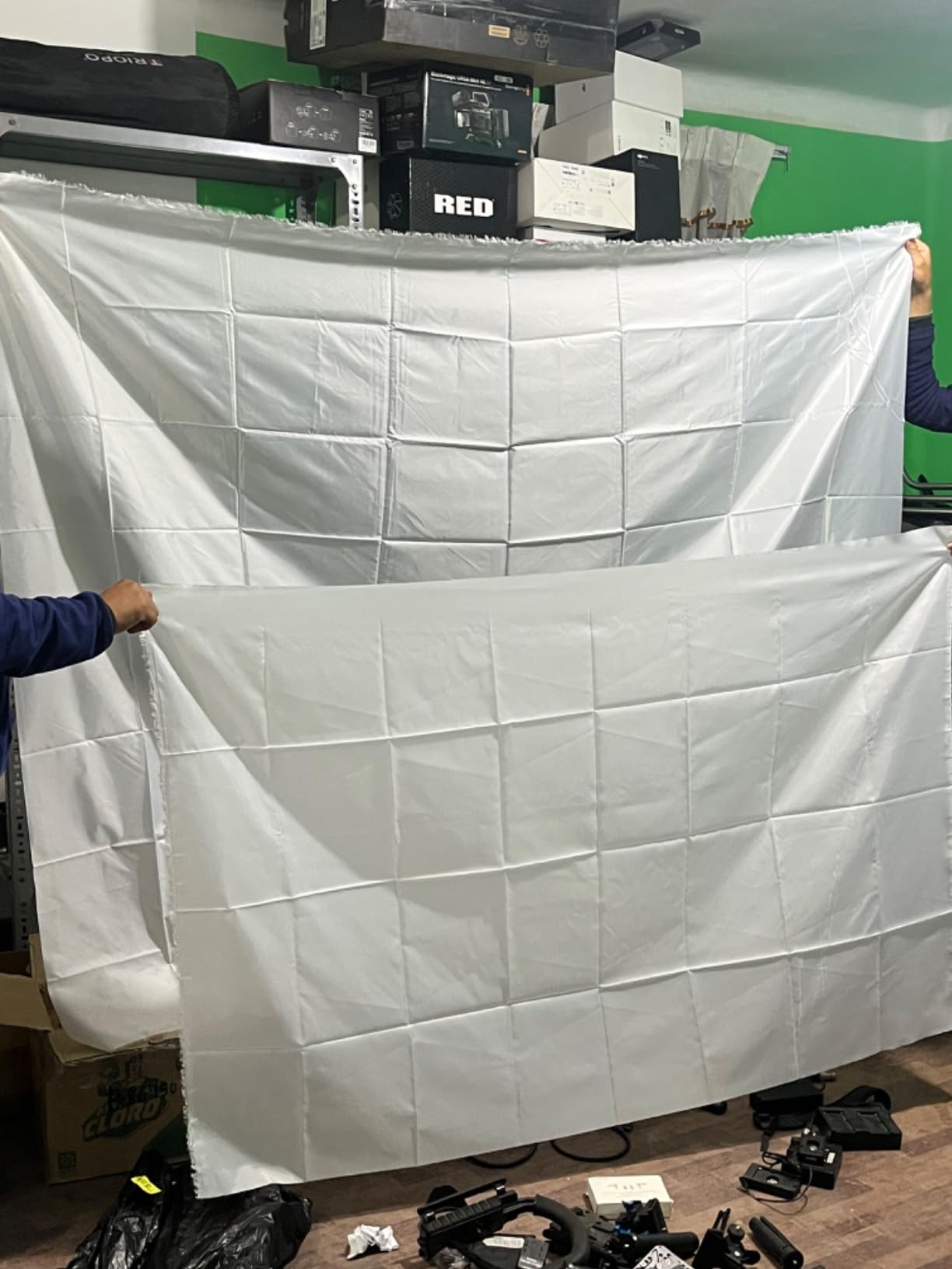 Photography Diffuser Fabric 78.7 x 59 Inches/ 2 x 1.5M Nylon Light Modifier Cloth for Lighting Softbox, Light Box Tents, Panel customer photo 2
