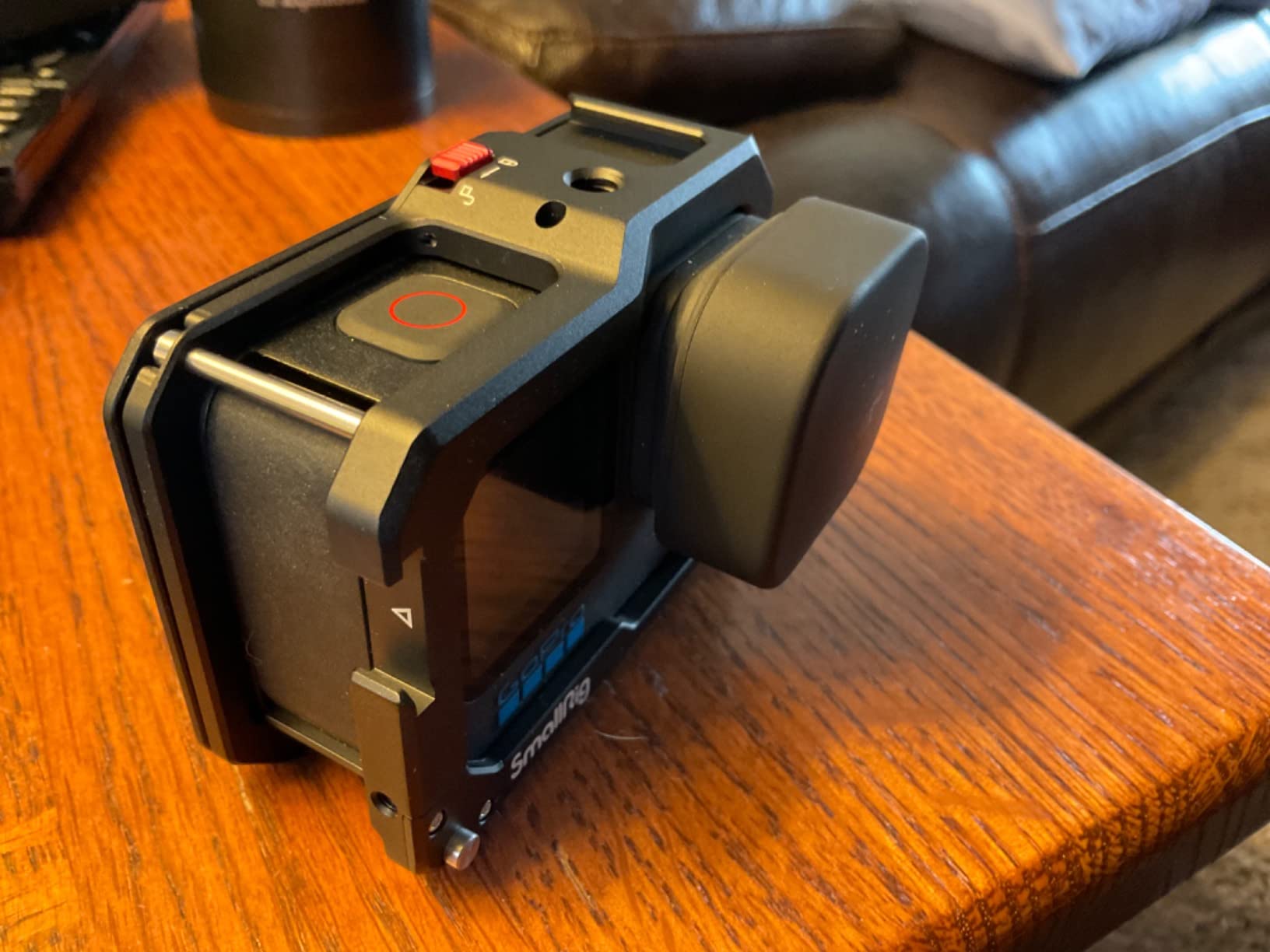SMALLRIG Hero13 / Hero12 / Hero11 / Hero 10 / Hero 9 Black Cage for GoPro, Compatible with the Lens Filter Max Lens on Camera, with 2 Cold Shoe Mount for Microphone and Led Video Light - 3084C customer photo 1