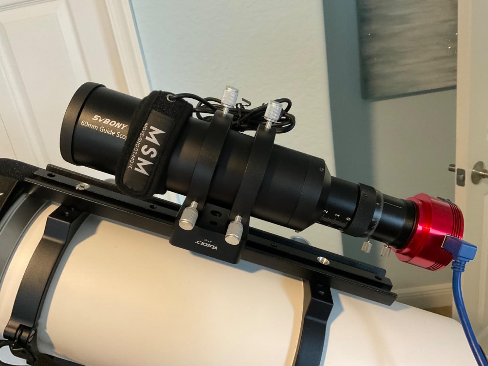 Lens Warmer with Cold Flexible Cable Down to -25C, 350mm Dew Heater Strip Prevents Lens from Dew, Fog and Condensation for Astrophotography customer photo 1
