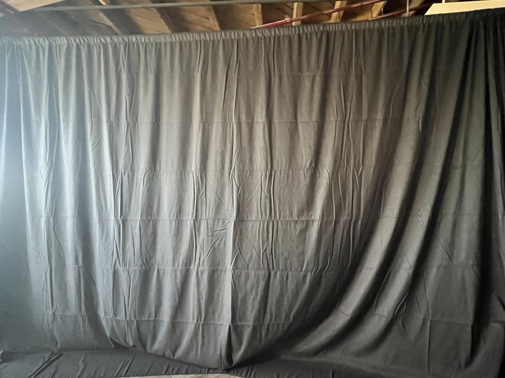CPLIRIS 10x12ft Gray Backdrop Photography Grey Photo Shooting Background with Matt Surface for Protrait Photoshoot customer photo 1