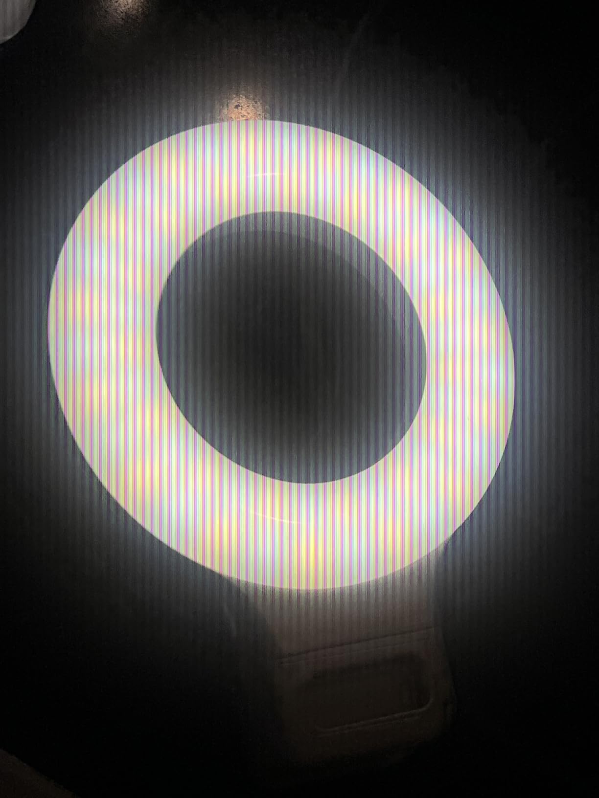 Clip on Ring Light, Kimwood Rechargeable 60 LED Selfie Ring Light for Phone, Laptop, Tablet (3 Models, 5 Level Brightness) customer photo 1