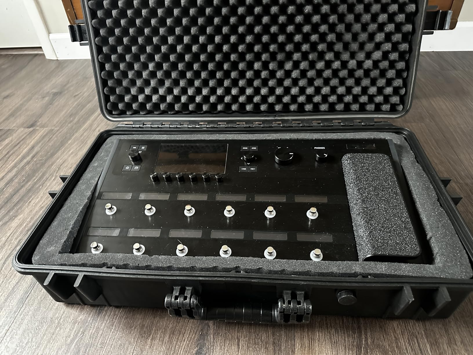 Weatherproof Hard Case with Foam, 28.3 X 16.9 X 7 | Waterproof Polypropylene Hard Case, Customizable Foam Interior, Pressure Relief Valve, Interior 25.4 X 13.7 X 6.4 in customer photo 1