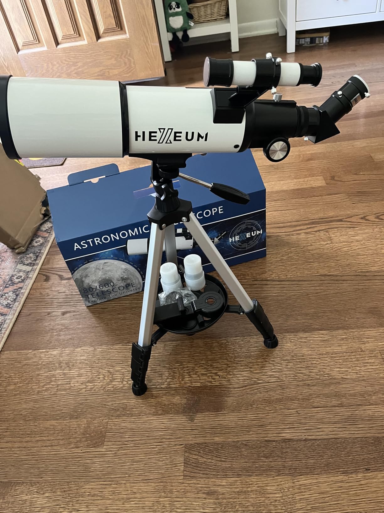 Koolpte Telescope for Adults, 80mm/600mm AZ Refractor for Beginners customer photo 1