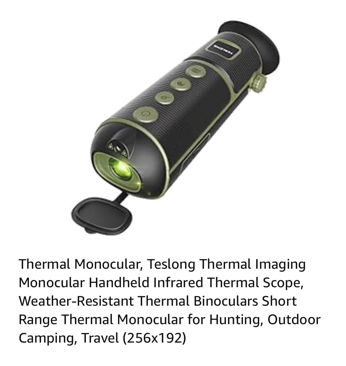 Teslong TTS260 Thermal Monocular 256 x 192, Super Resolution 512 x 384 | 12mm Lens, 25Hz Refresh Rate, 10H Battery Life, 8 Color Palettes, Thermal Imaging Monocular for Hunting Wildlife Observation customer photo 2
