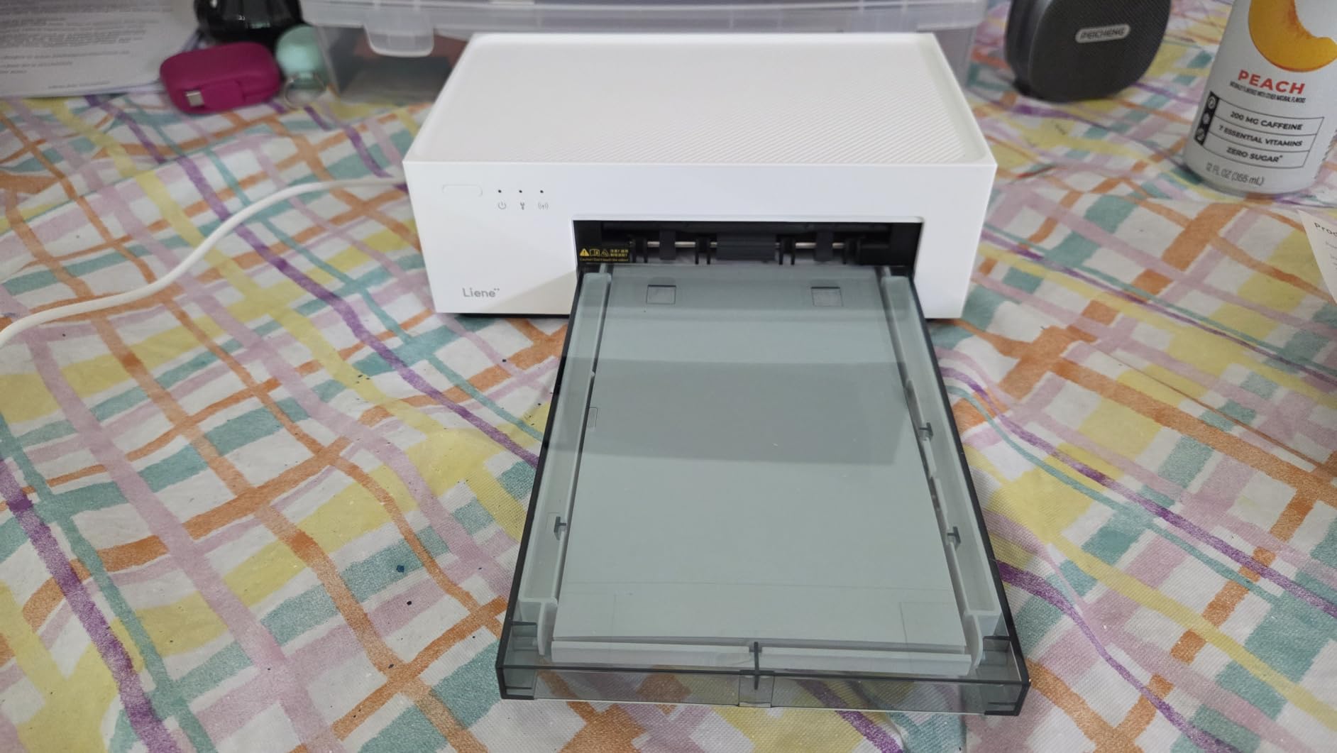 Liene M100 4x6'' Photo Printer, Phone Printer 100 Sheets & 3 Cartridges, Full-Color Photo, Portable Instant Photo Printer for iPhone Android, Thermal Dye Sublimation, Wi-Fi Picture Printer customer photo 2