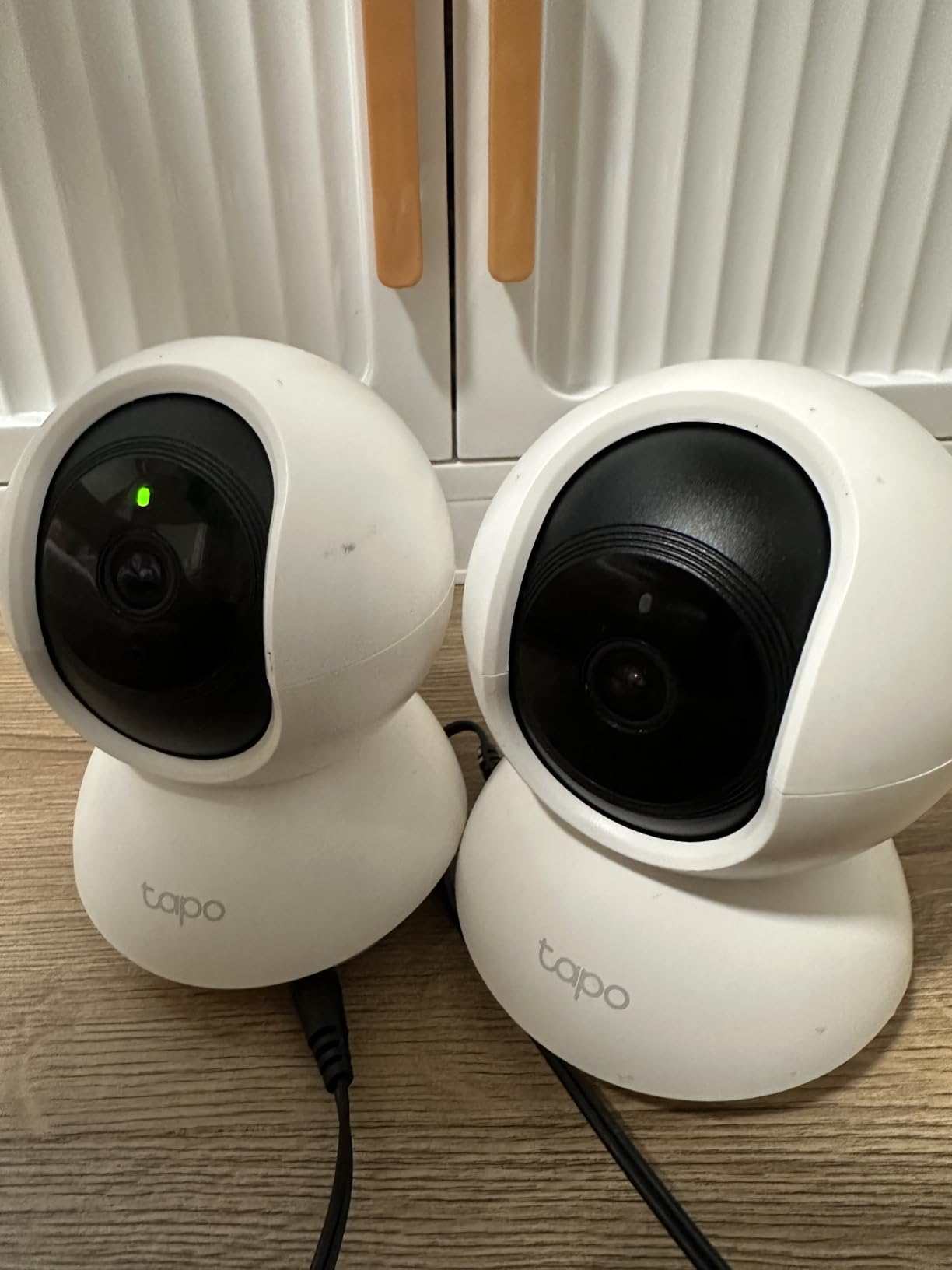 Tapo 2K Pan/Tilt Security Camera for Baby Monitor, Dog Camera w/Motion Detection, 2-Way Audio Siren, Night Vision, Cloud&SD Card Storage, Works w/Alexa & Google Assistant, 2-Pack (Tapo C210P2) customer photo 1