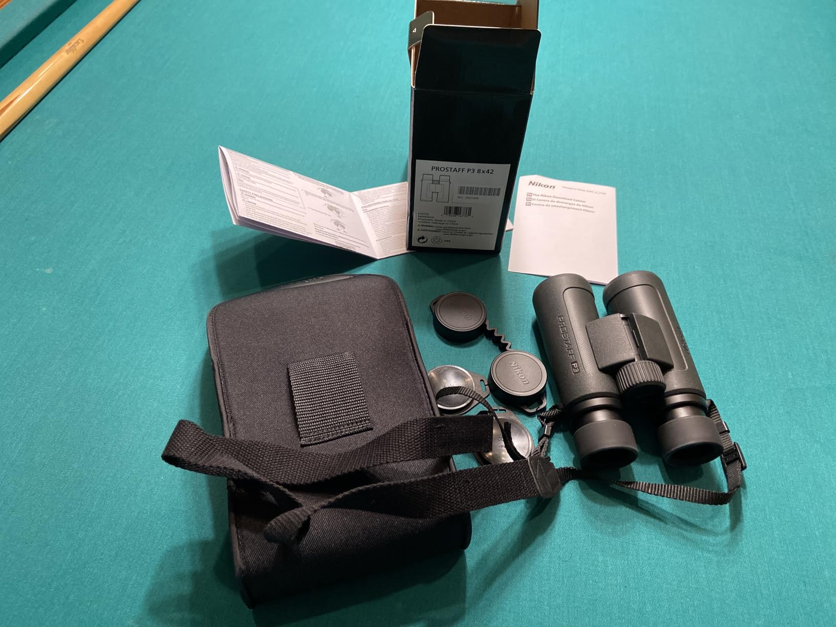 Nikon PROSTAFF P3 8x42 Binocular | Waterproof, fogproof, rubber-armored Full-Size Binocular, wide field of view & long eye relief | Official Nikon USA Model | 377 Ft FOV at 1000 Yd customer photo 1