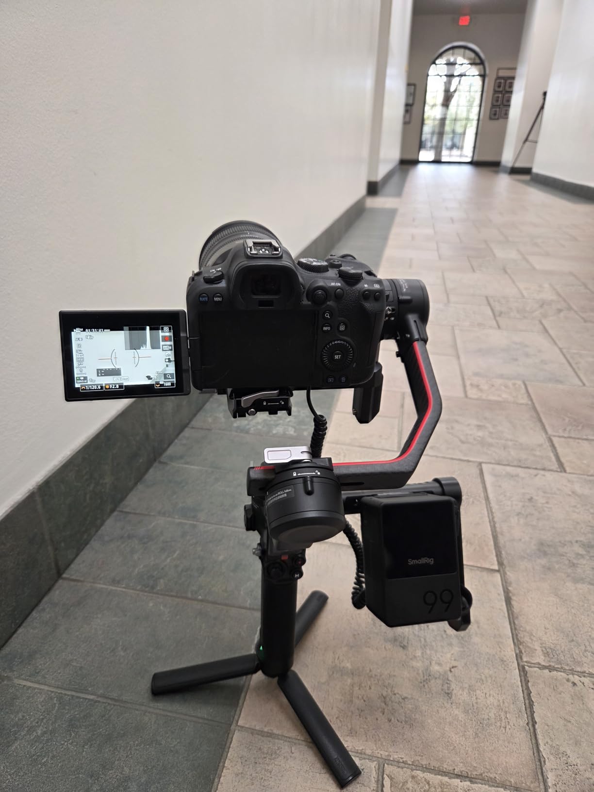 SMALLRIG V Mount Battery VB99, 99Wh / 6800mAh PD100W Mini V-Mount Battery | 2H Full Charge, V Lock with USB-C, D-TAP, USB-A, Dual DC Port, OLED Screen, for Camera, Camcorder, Monitor, Video Light customer photo 1