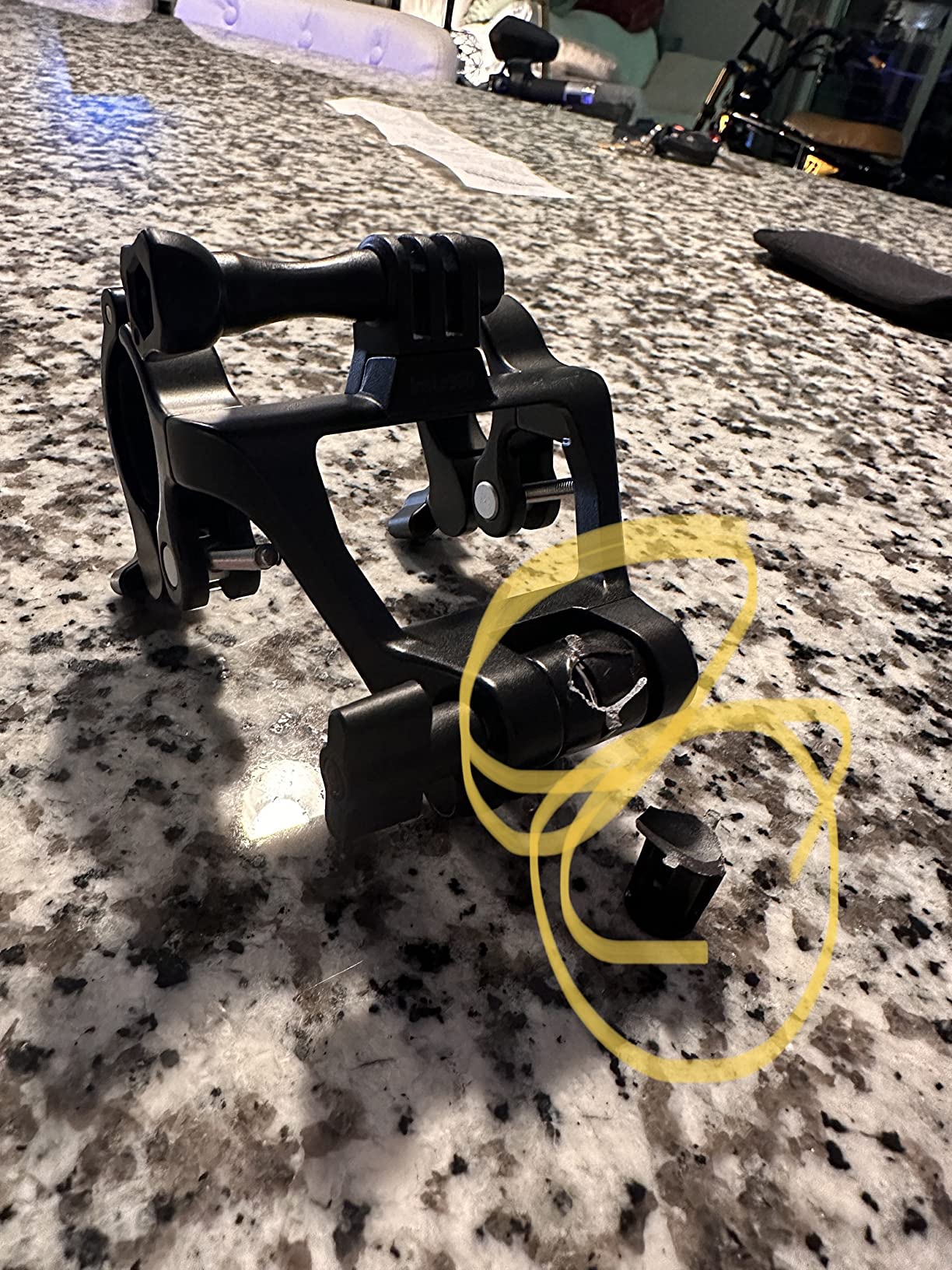 Insta360 Third-Person/Invisible Bike Handlebar Mount for ONE X2, X3 & ONE R/RS, Black customer photo 2
