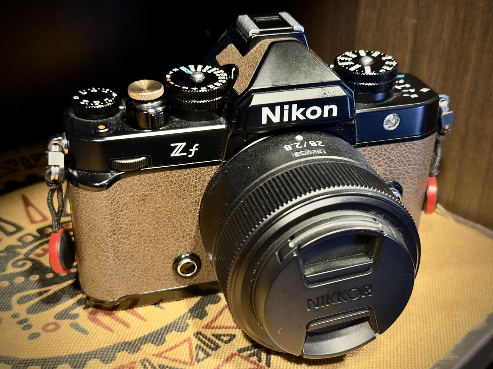 Lf-B Shutter Release Button Compatible with Fujifilm Canon Nikon - Metal Brass Knurled Concave customer photo 2