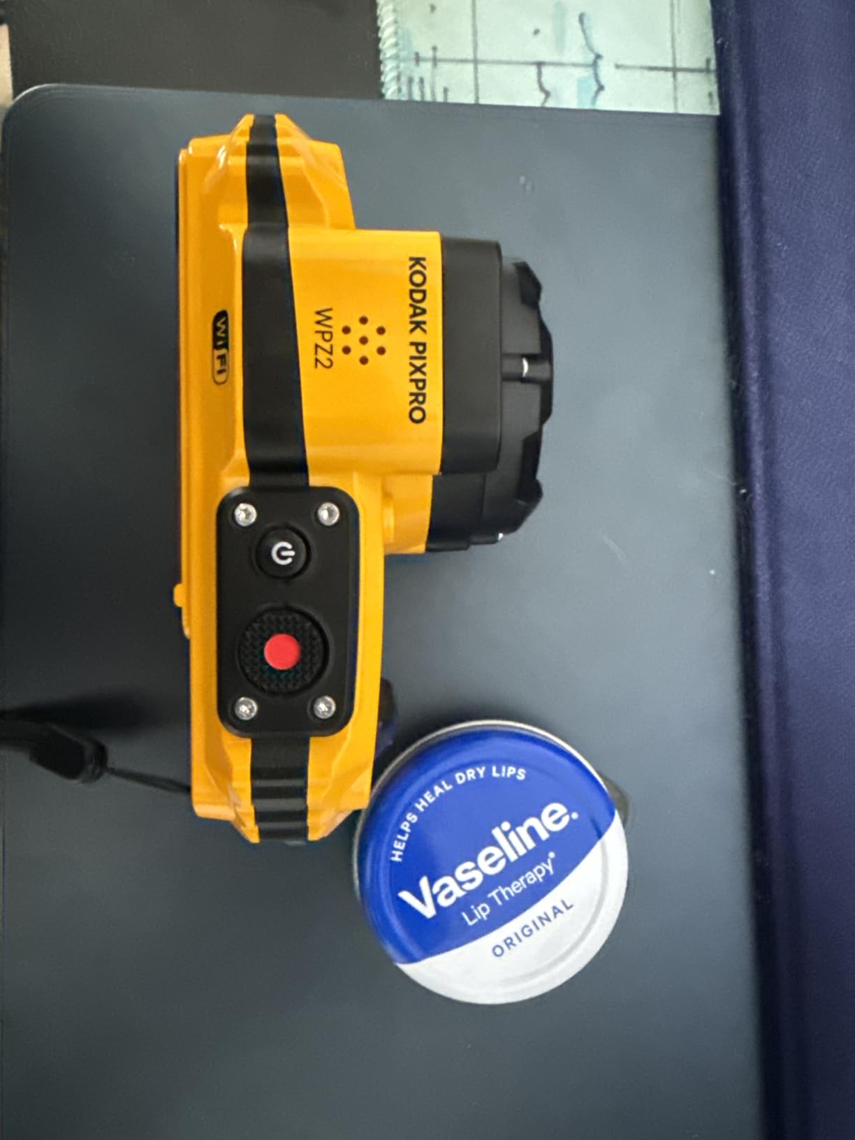 KODAK PIXPRO WPZ2 16MP Waterproof Digital Camera, 15m, 4X Zoom, Blue | 1080p Full HD Video, Wi-Fi sharing, 27mm Wide Angle Lens, 2.7 inch LCD, Shockproof to 2m customer photo 2