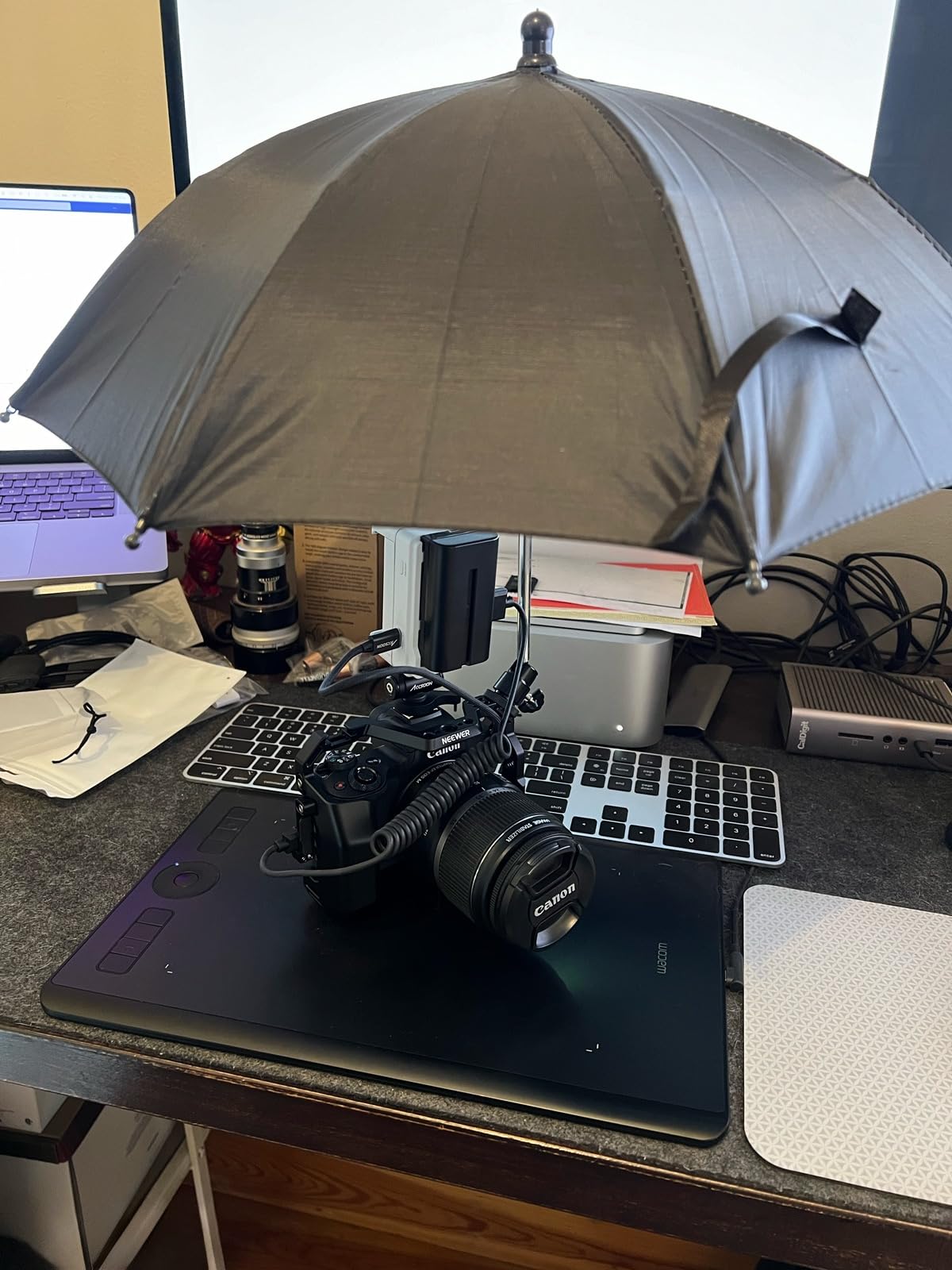 DSLR Mirrorless Camera Hot Shoe Umbrella Rain Cover Protector Sunshade for Canon EOS R100 R50 R8 R7 R10 R3 R6M2 R6V R5 C Rp R Rebel T8i T7 90D A7RVI A7R VI A7RV A7 IV A7S III II Z8 Z9 Z30 Z5 Z6 Z7II customer photo 2