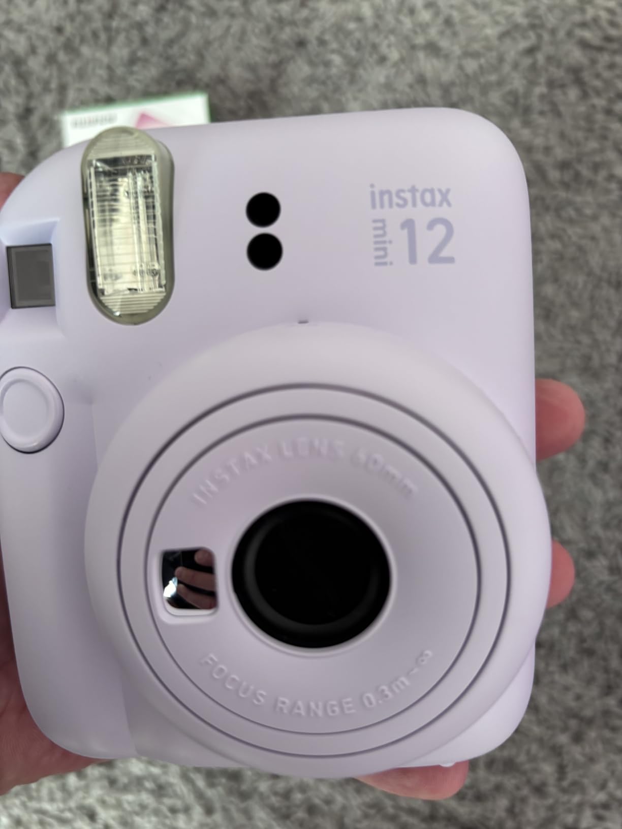 Fujifilm Instax Mini 12 Instant Camera - Lilac Purple customer photo 2