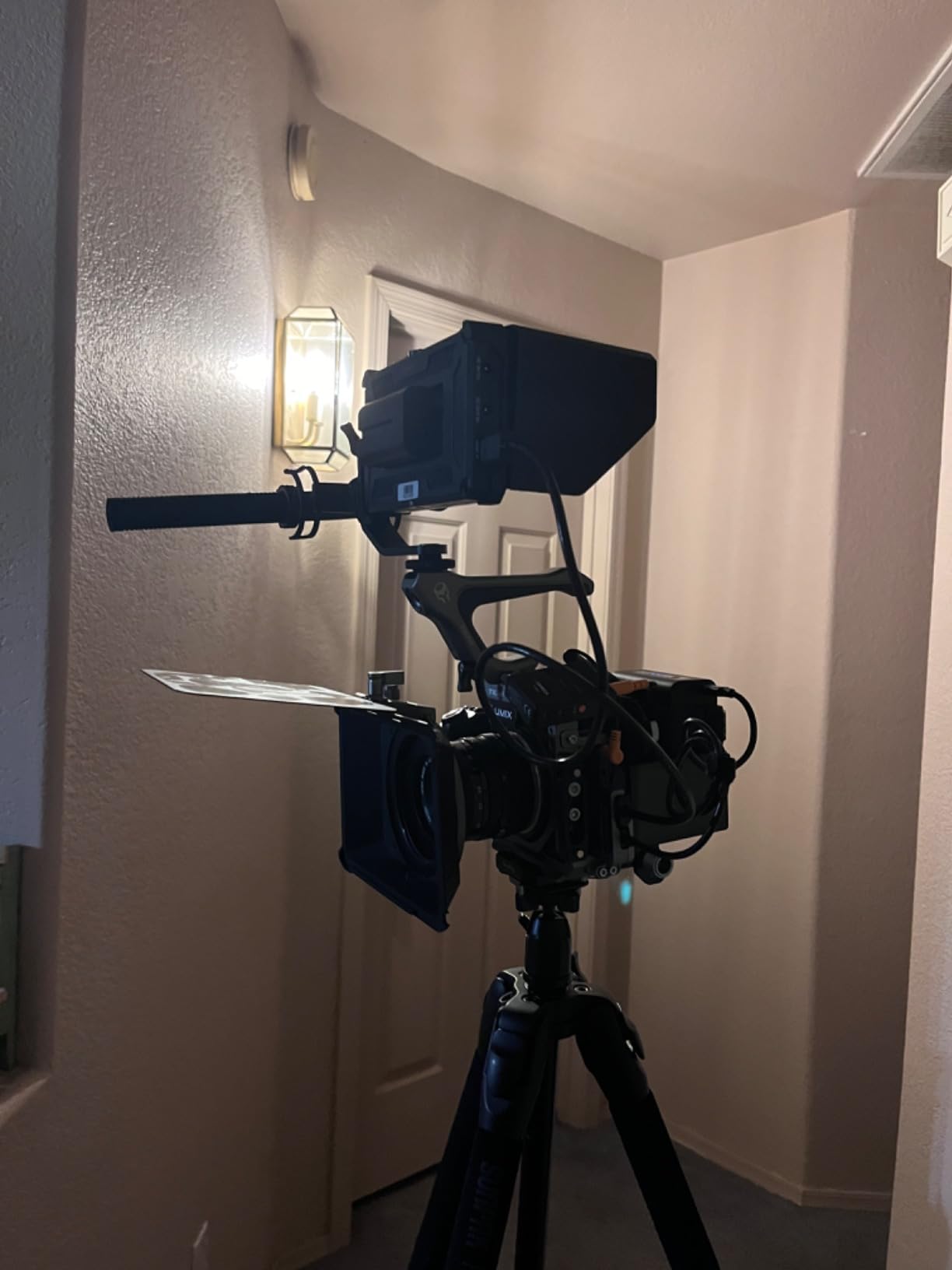 Tilta Camera Cage Compatible with Panasonic S5 II/IIX/G9 II Lightweight Kit - Black, with Mount Accessories via NATO, Cold Shoe and 1/4