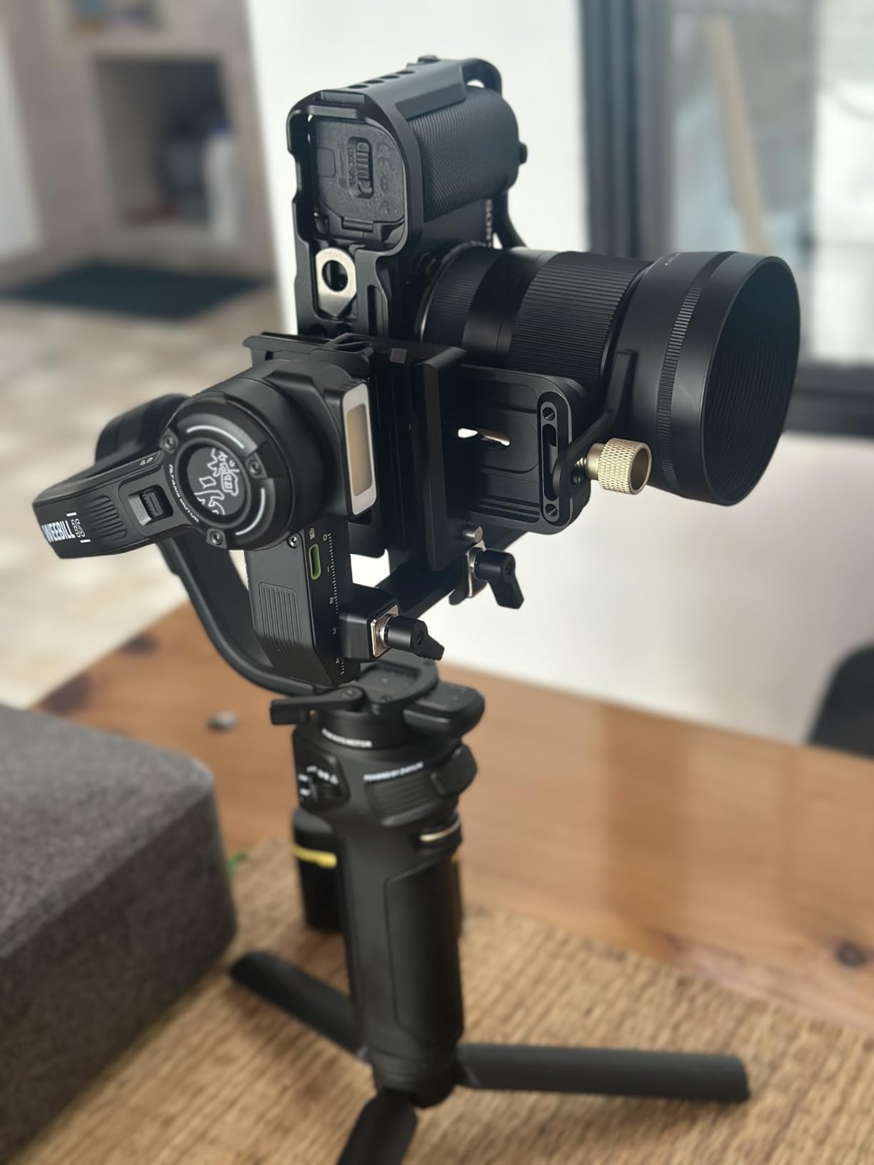 ZHIYUN Weebill 3S [Official] 3KG Payload Gimbal Stabilizer with Fill Light | for DSLR and Mirrorless Camera Canon/Nikon/Sony/Panasonic/Fujifilm, Native Vertical Shooting customer photo 1