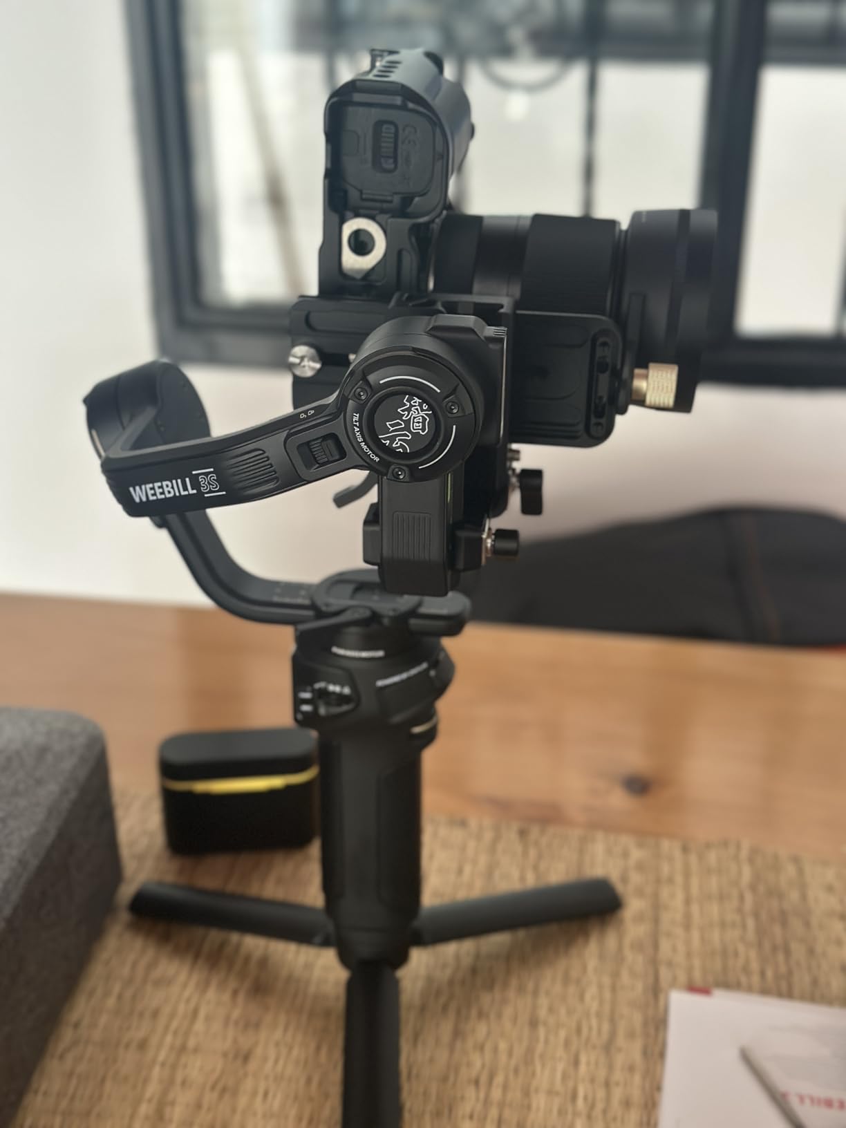 ZHIYUN Weebill 3S [Official] 3KG Payload Gimbal Stabilizer with Fill Light | for DSLR and Mirrorless Camera Canon/Nikon/Sony/Panasonic/Fujifilm, Native Vertical Shooting customer photo 2