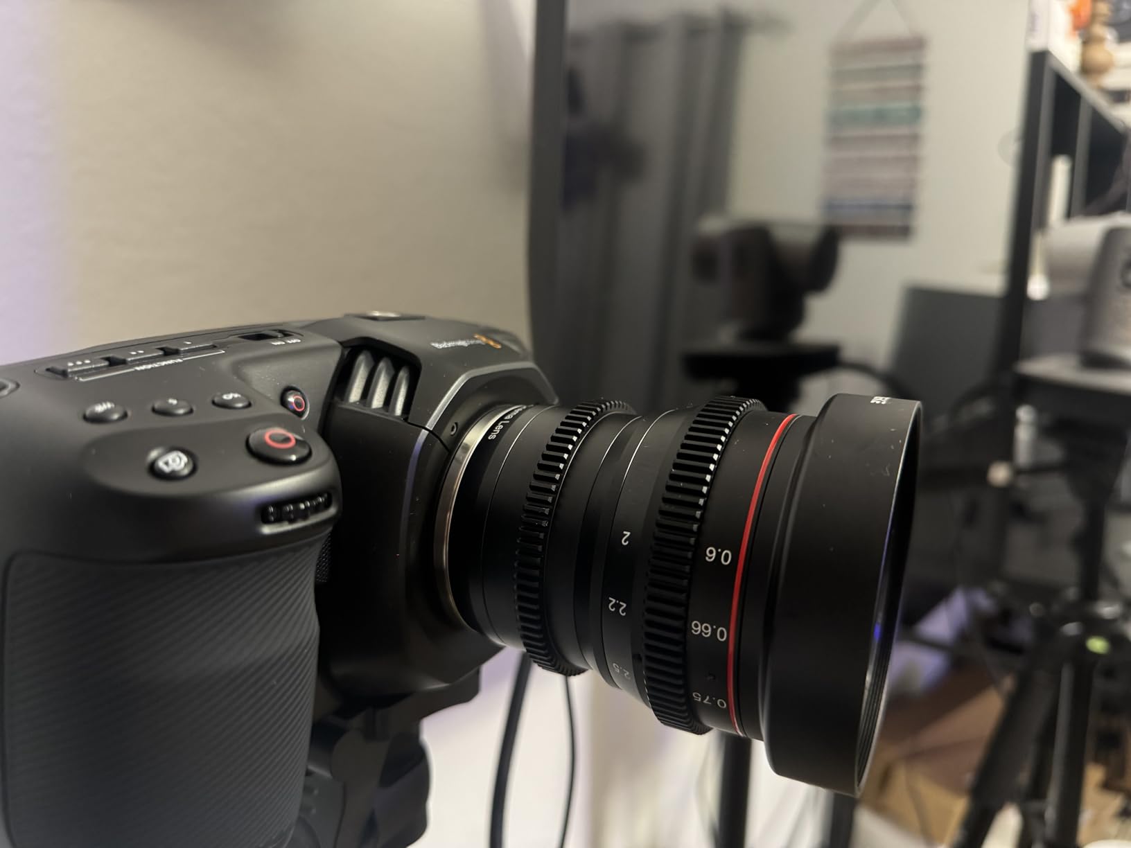 Blackmagic Design Pocket Cinema Camera 4K Power Bundle (CINECAMPOCHDMFT4K) - Includes Two (2) Additional LP-E6 Batteries, Dual Battery Charger, and SolidSignal Microfiber Cloth customer photo 1