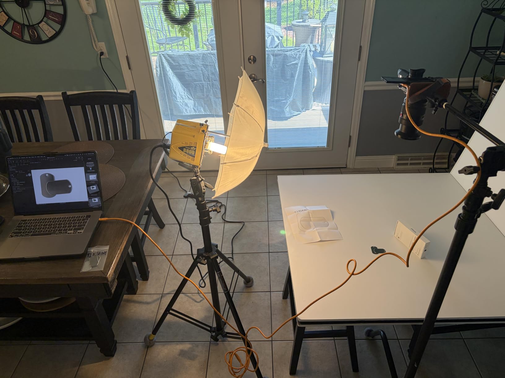 Cosmos 2 Pack Mini Photography Light Reflector Umbrella 20 Inch/ 50cm Diameter White Translucent Soft Umbrella Photography Photo Video Studio Mini Lighting Diffuser for Shooting (Bracket NOT Included) customer photo 2