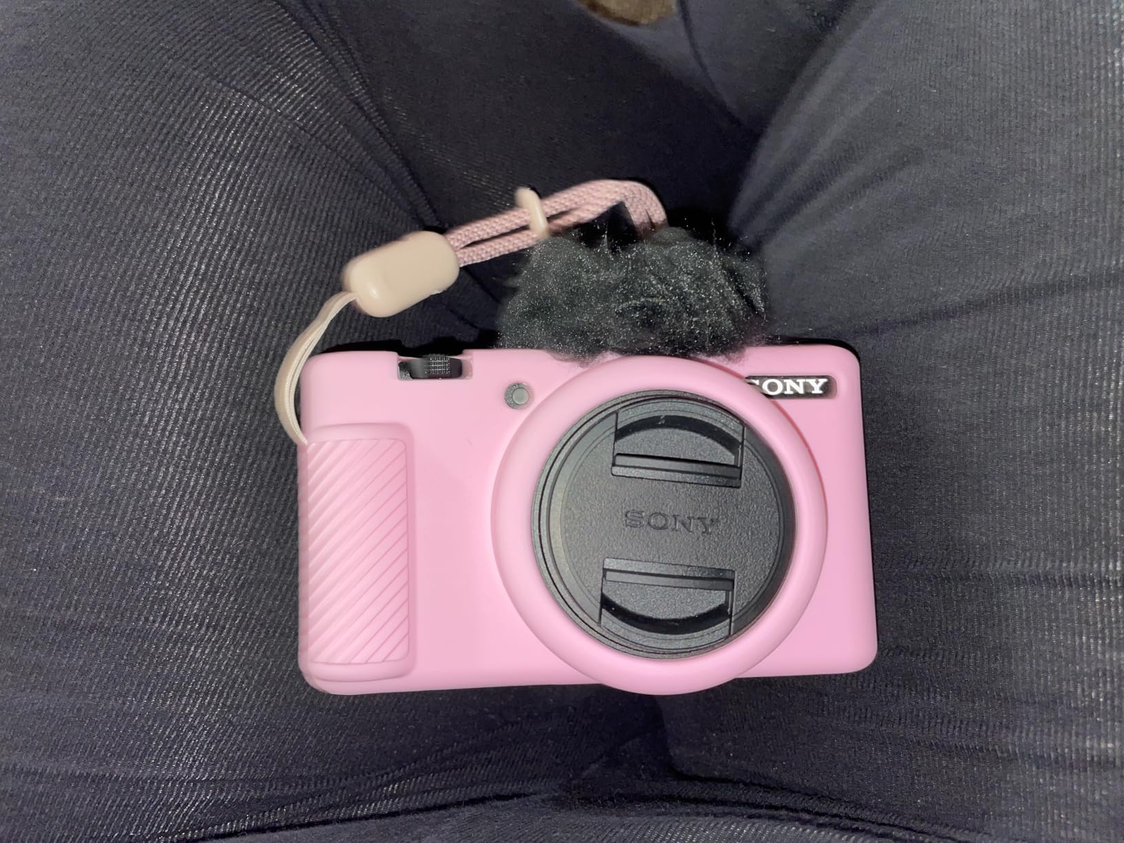 Pocoukate Case for Sony ZV-1F, ZV-1 II/ZV-1M2 Vlog Camera, ZV1F Camera Silicone Cover, Anti-Scratch Slim Fit Soft with ZV1 F Screen Protector (Coffee Skin) customer photo 1