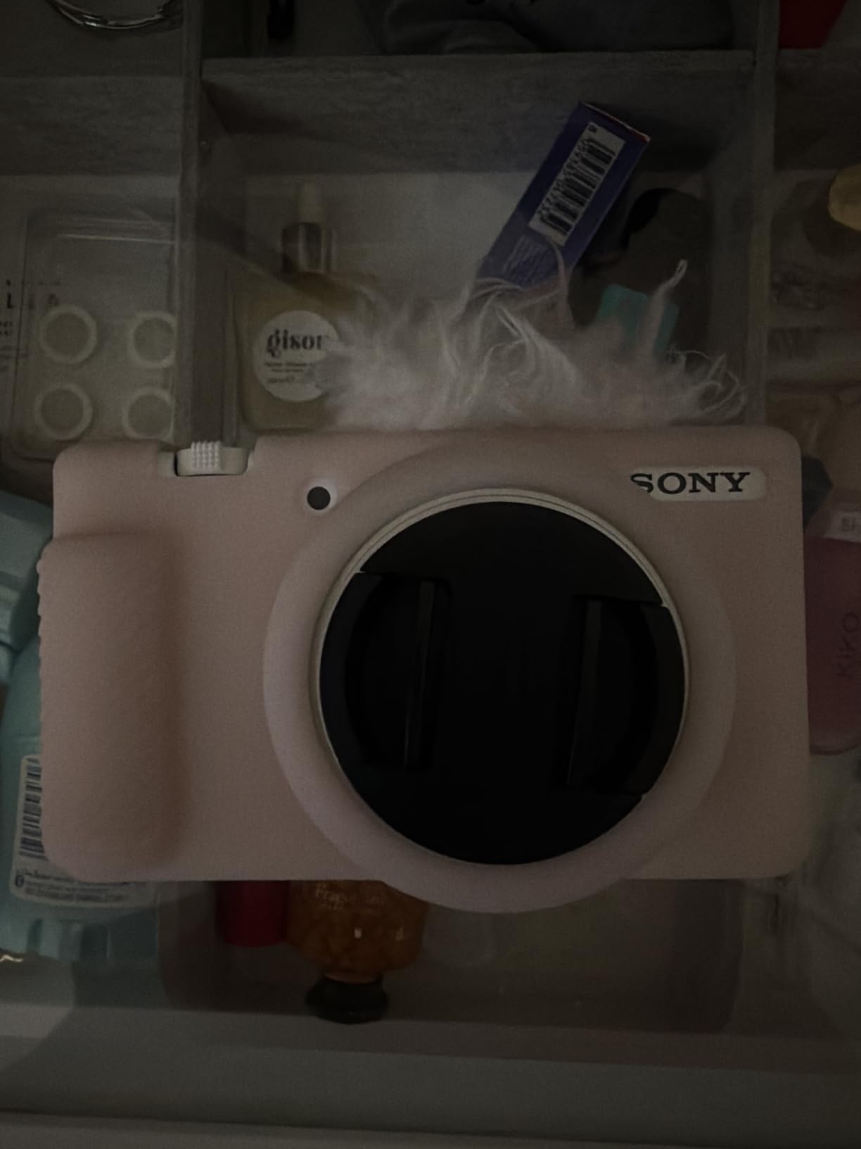 Rieibi ZV-1F Case, Soft Silicone Protective Case for Sony ZV1F/ZV-1M2/ZV-1 Mark II Vlog Camera, Lightweight ZV1F Cover (Black) customer photo 1
