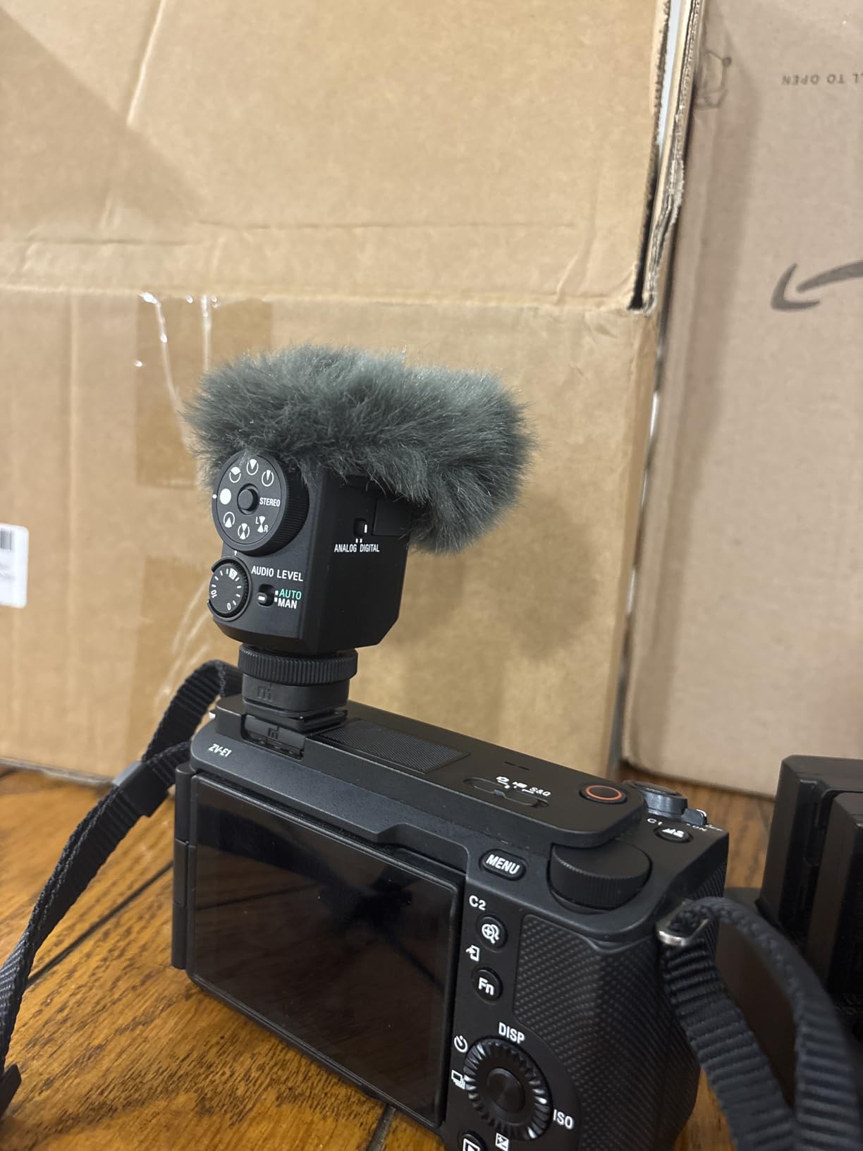 Sony Digital Shotgun Microphone ECM-M1, Black customer photo 1