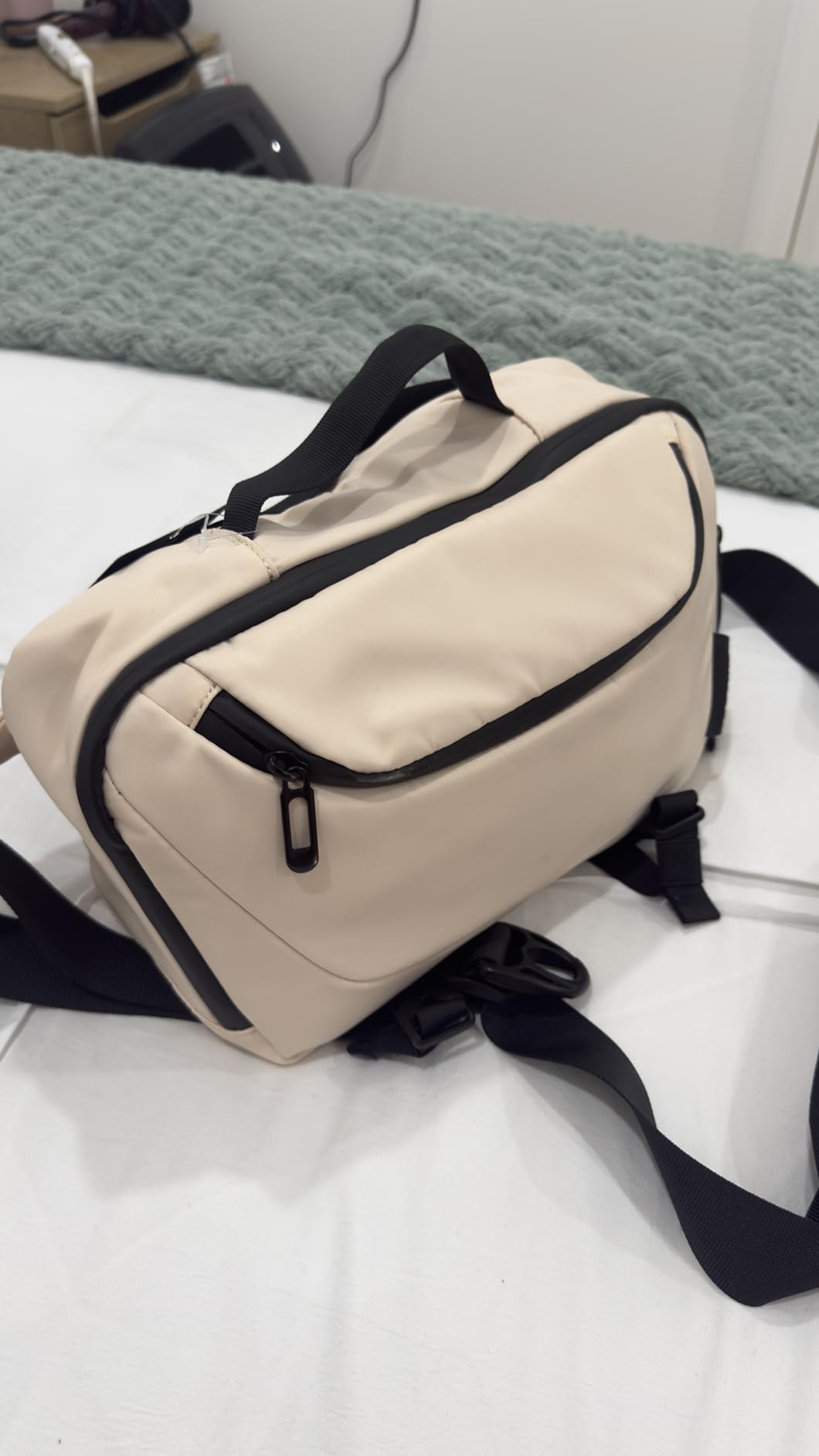 TAAOKA Camera Sling Bag,Waterproof Camera Case with Tripod Holder,Lightweight DSLR/SLR/Mirrorless Camera Bags Crossbody for photographers-Black customer photo 1