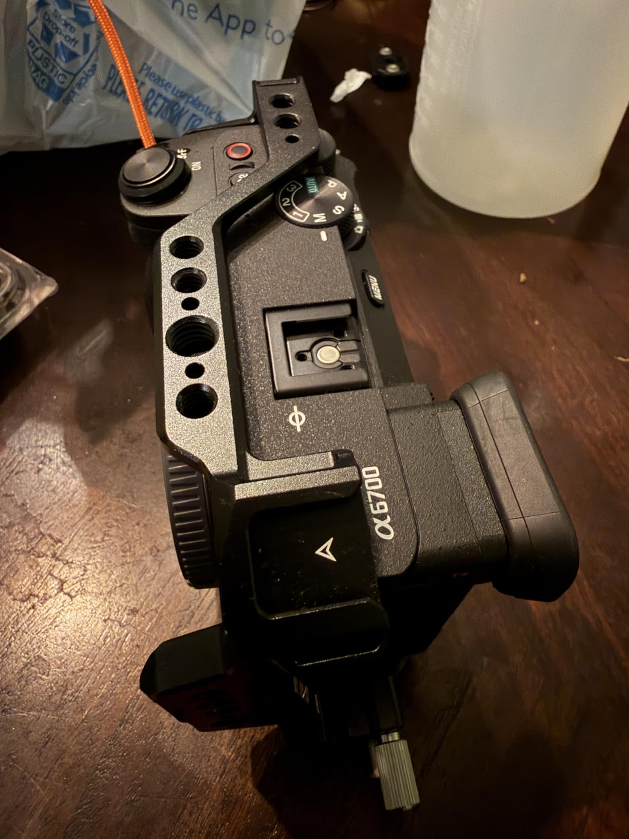 SmallRig Cage Kit for Sony A6700 with a Cable Clamp for HDMI, Built-in Quick Release Plate for Arca-Type, Film Movie Making Camera Video Cage with Shoe Mount, 1/4''-20 & 3/8''-16 Threaded Holes - 4336 customer photo 1