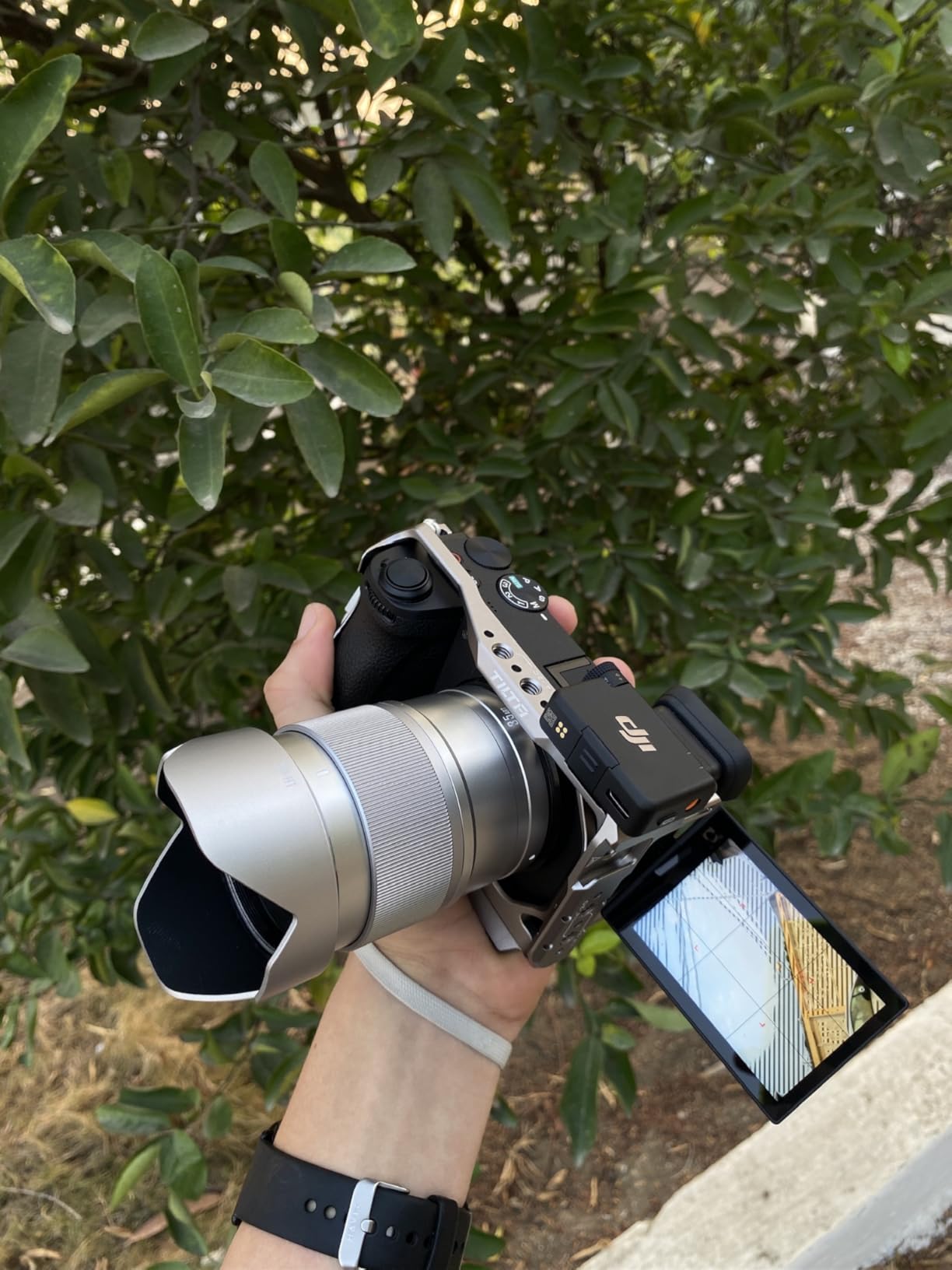 Tilta Full Camera Cage Compatible with Sony a6700 | Cold Shoe, NATO Rail, & 1/4