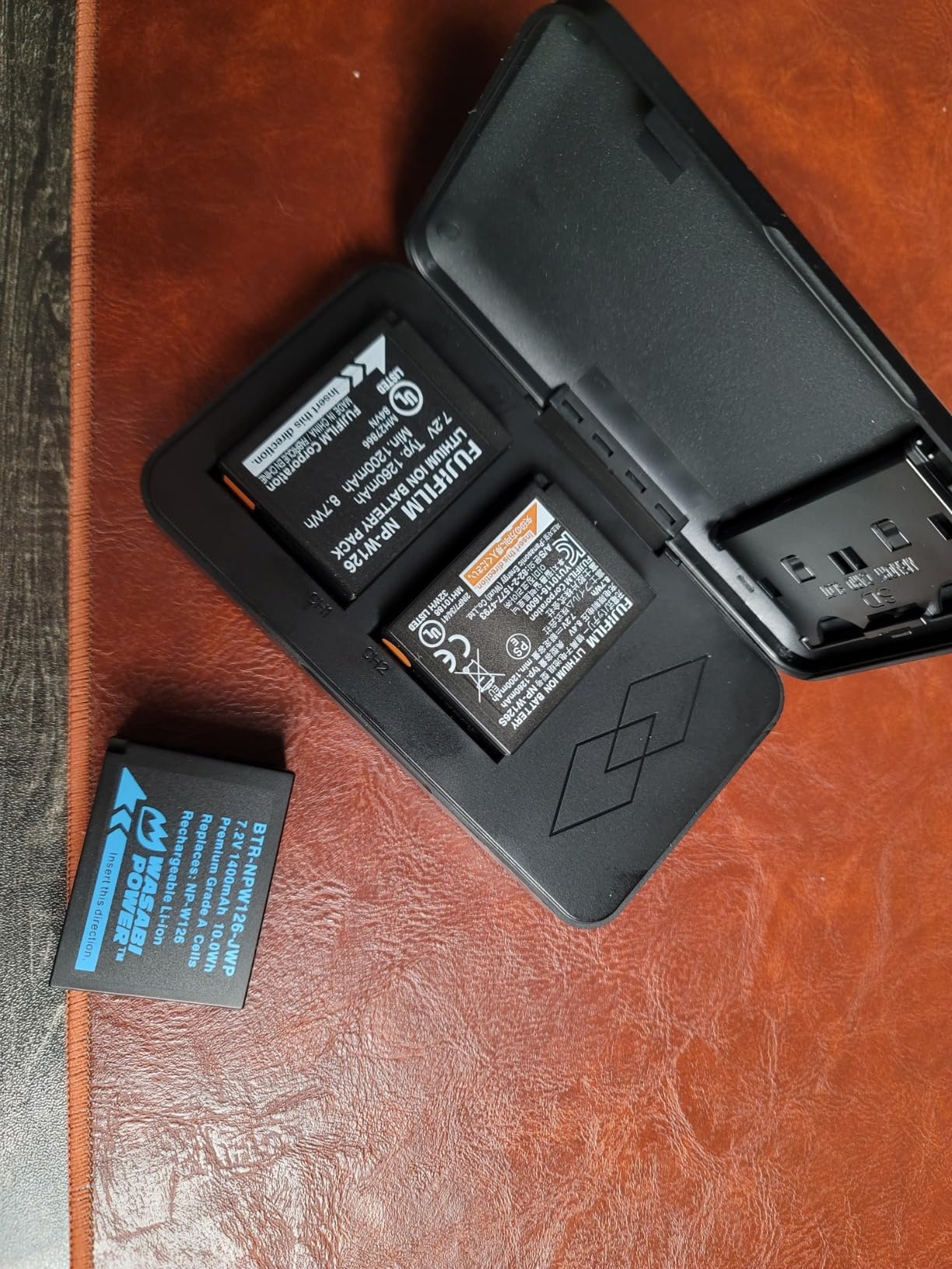 JYJZPB 2 Pack NP-W126S Batteries and NP-W126 Upgraded Battery Charger Set | for Fujifilm XM5 X100VI XT30ii XT3 XT2 XT1 A10 XA7 A5 A3 A2 A1 XT20 XT10 XT100 Cameras, Multi Function Battery Charger customer photo 2
