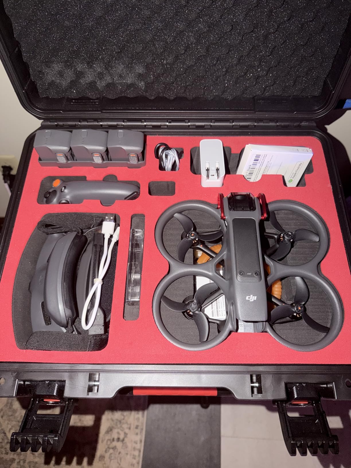 DJI Avata 2 Fly More Combo (1 Battery), FPV Drone With Camera 4K | Includes Goggles 3 & RC Motion 3, Immersive Flight Experience, Built-in Propeller Guard, Easy Flip/Roll customer photo 2