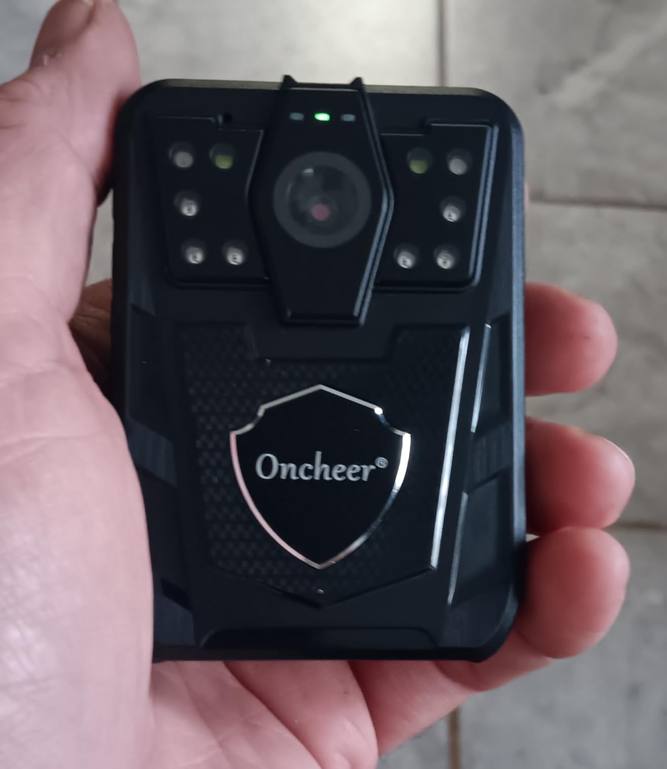 ONCHEER 1080P Sport Body Camera, with 32G TF Card Shoulder & Waist Clips, Police Body Cam Long Time Record, Personal Body Worn Cameras for Law Enforcement, Security Guards, Bike Trip customer photo 1