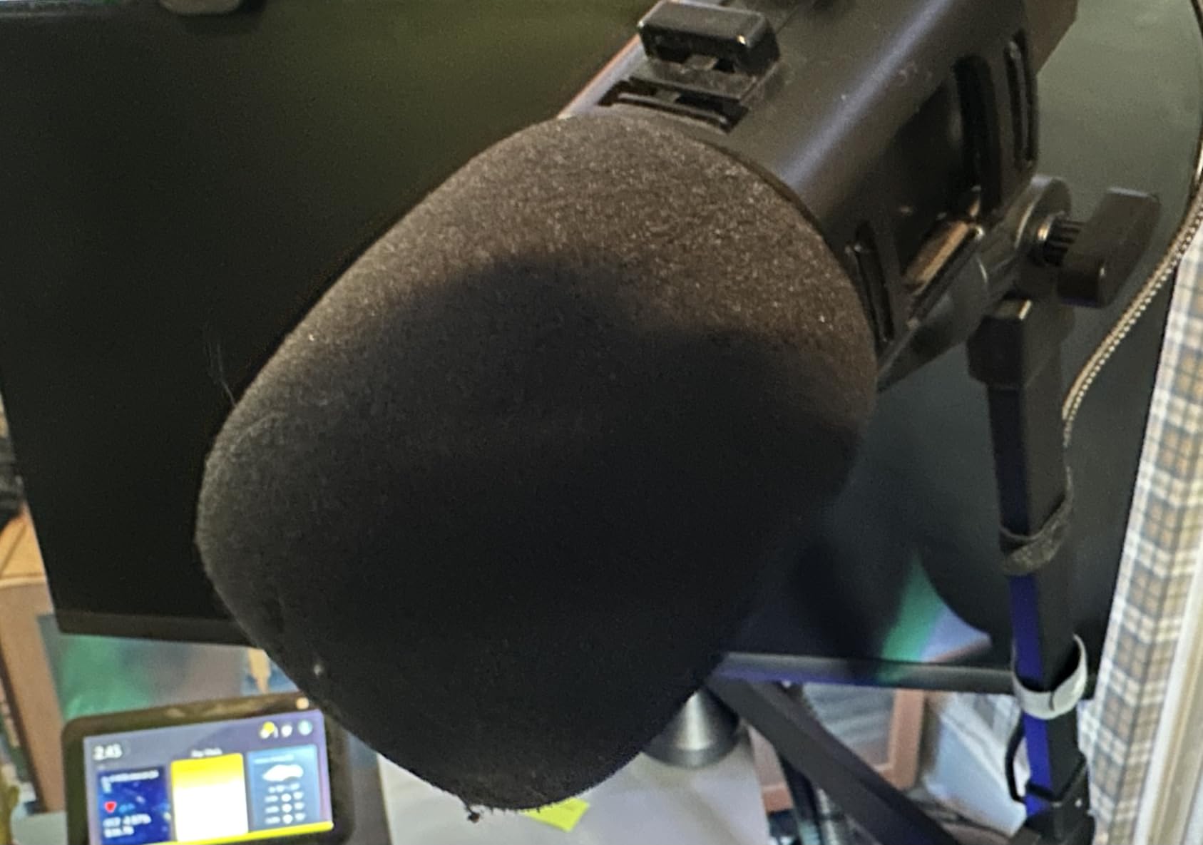 InnoGear Low Profile Mic Arm, 360 Rotatable Microphone Boom Arm Mic Stand for Fifine AM8 K669B Blue Yeti HyperX QuadCast SoloCast AT2020, with Mic Clip 3/8