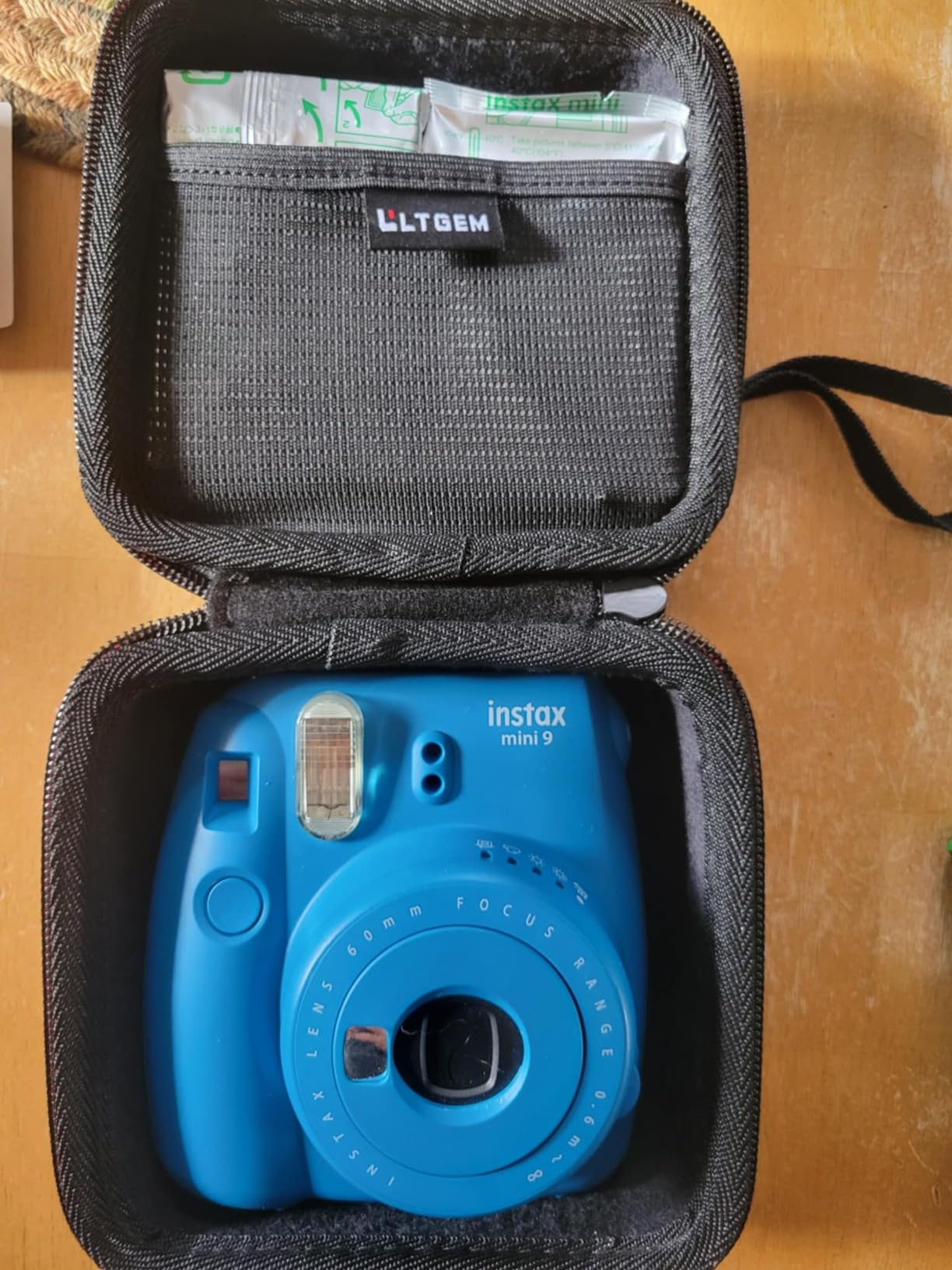 LTGEM Case for Fujifilm Instax Mini 13/12/11 Instant Camera, Case Only | Hard EVA Shell, Water-Resistant, Shock Protection, Soft Anti-Scratch Interior, Office Travel Carrying Storage Bag customer photo 2